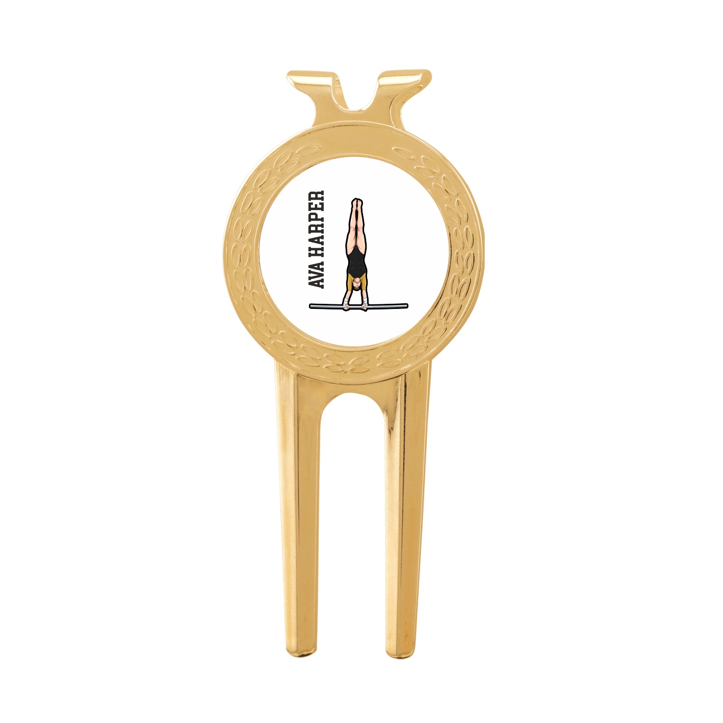 Divot Tool with Ball Marker — Name Vertical in Classic