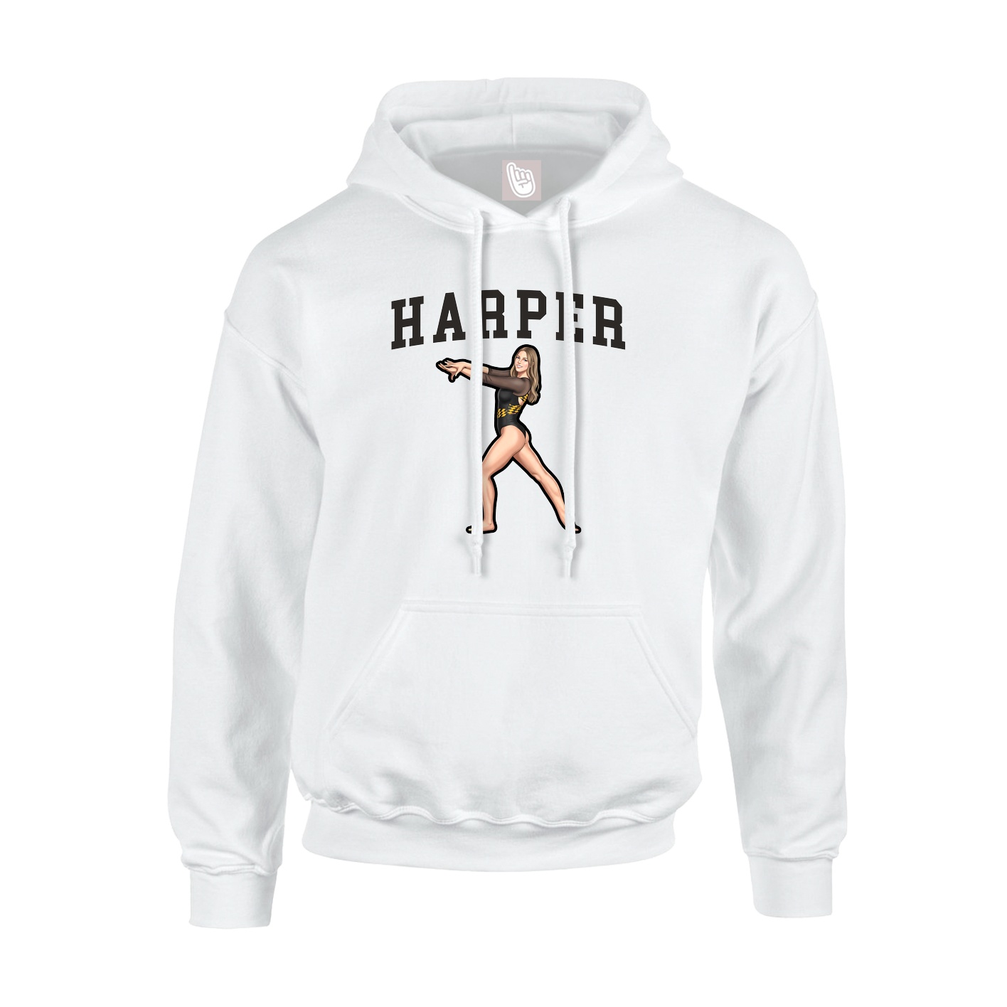 Hoodie — Shirsey in White