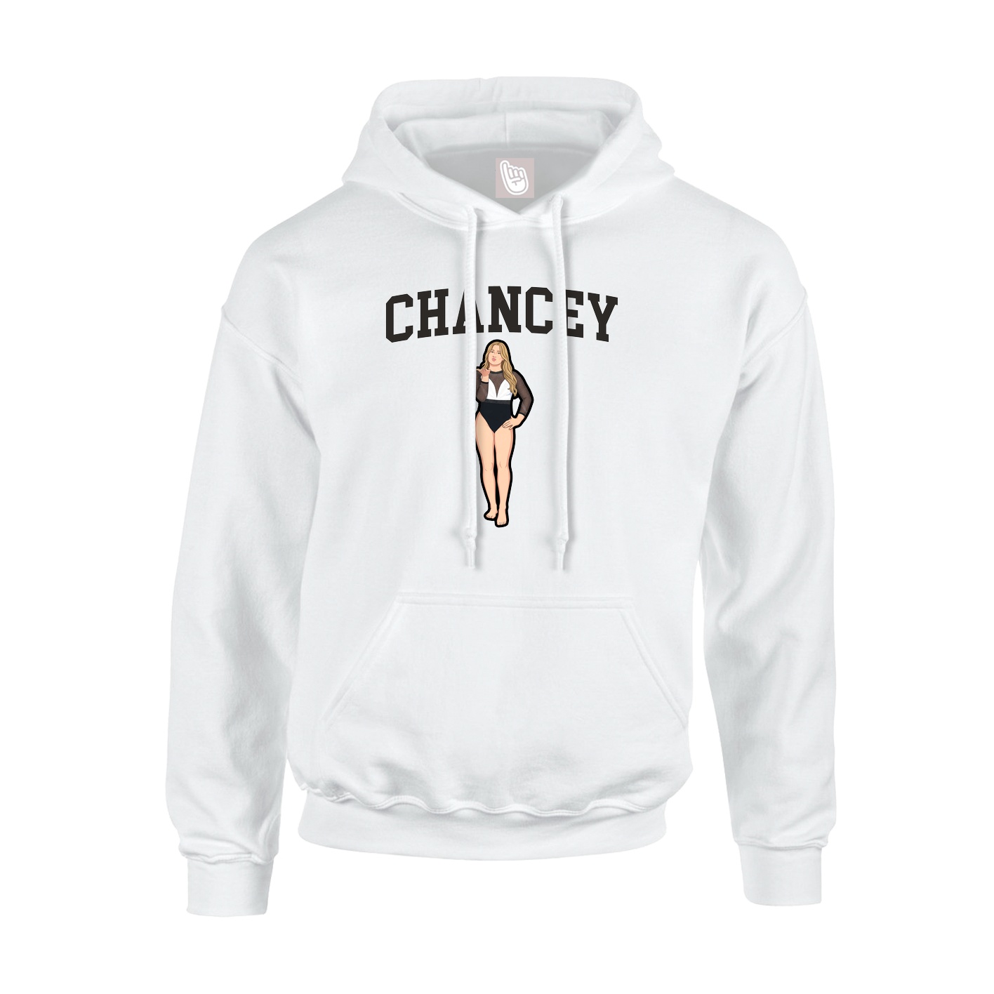 Hoodie — Shirsey in White
