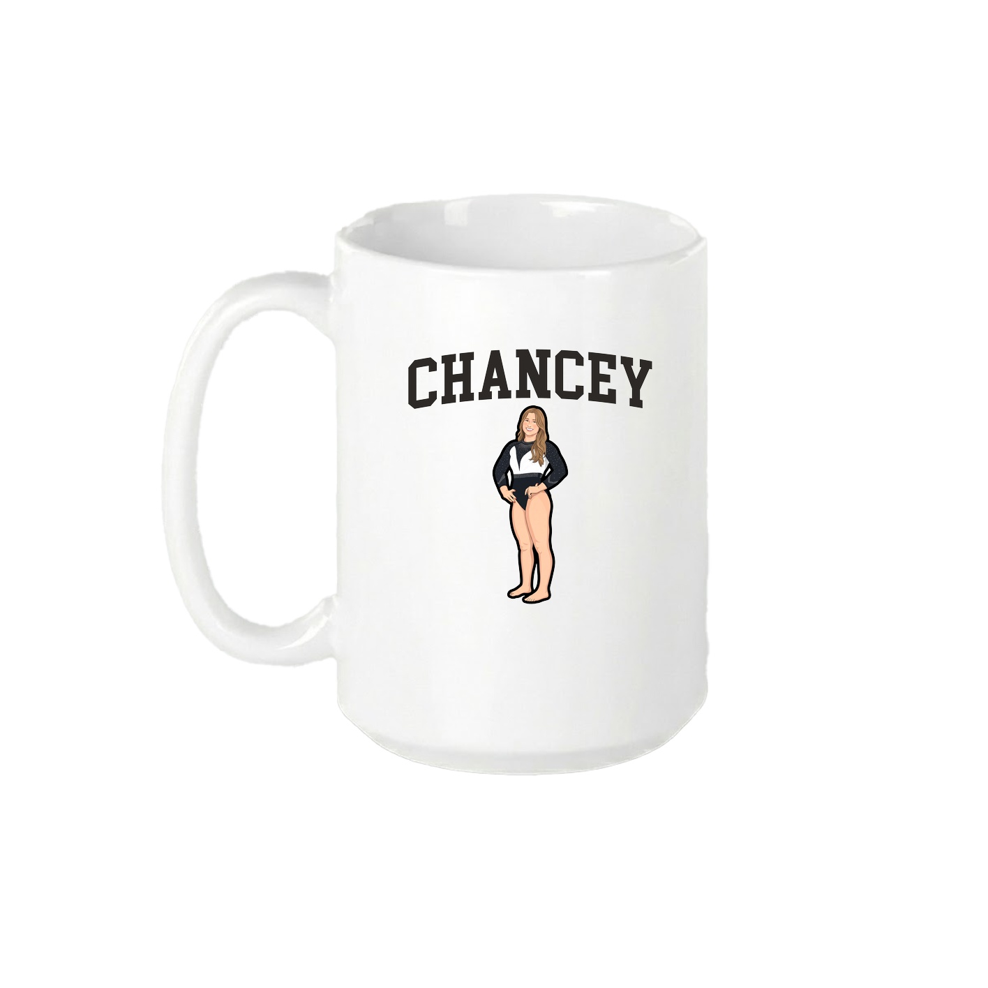 15oz Coffee Mug — Shirsey in White