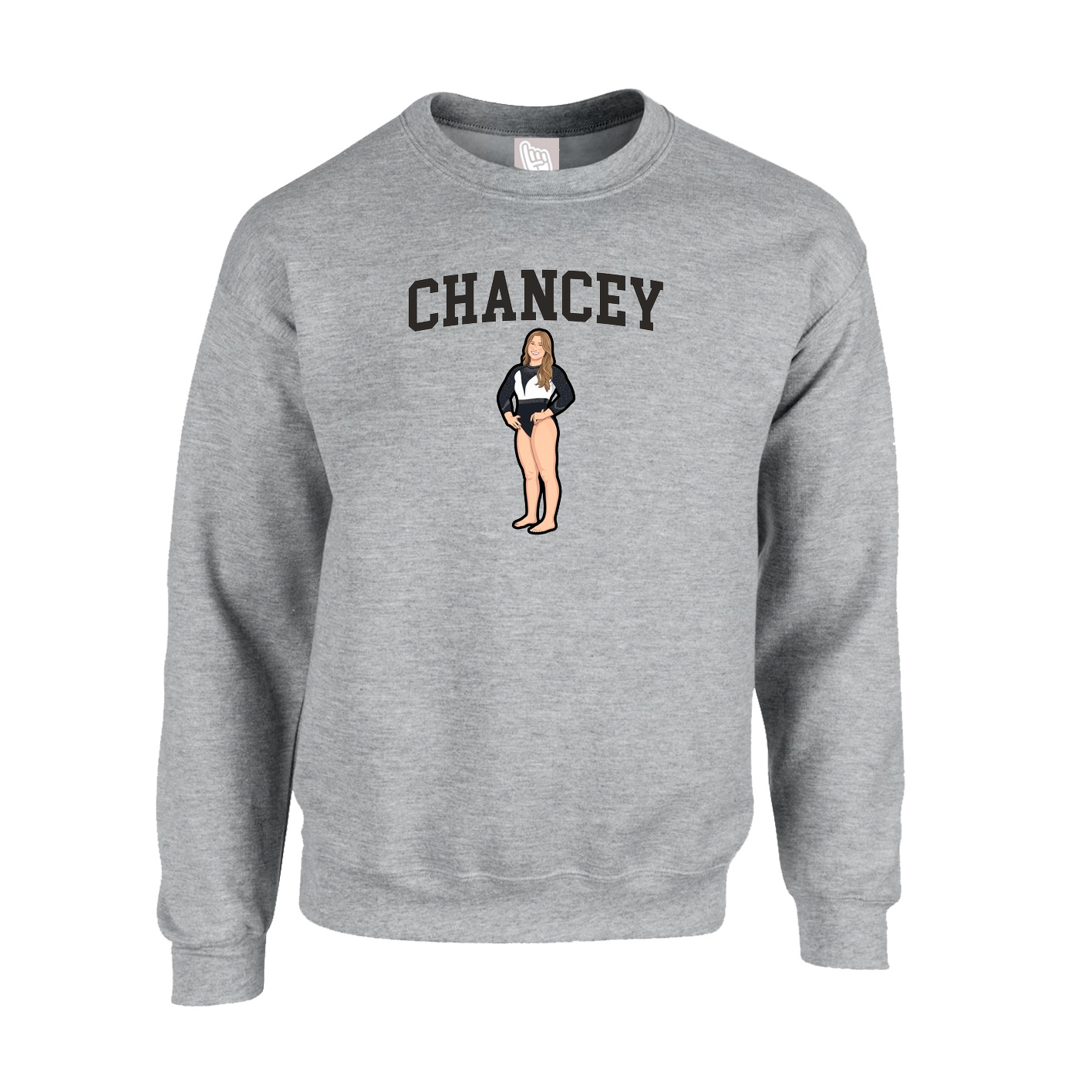 Fleece Crew — Shirsey in Grey