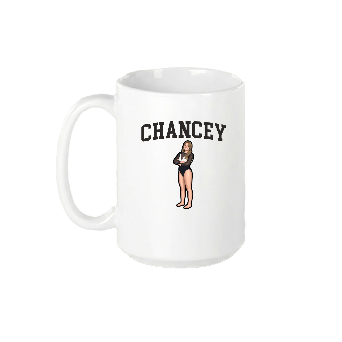 15oz Coffee Mug — Shirsey in White