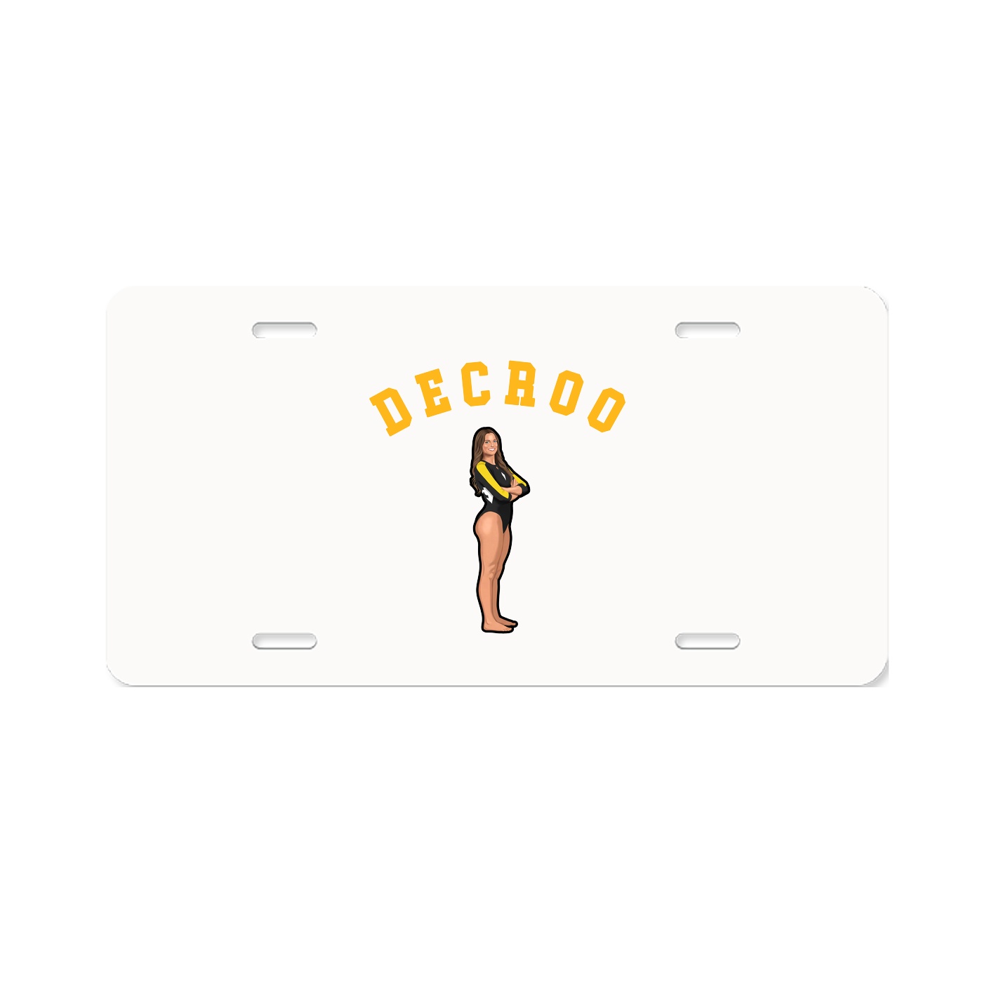 License Plate — Shirsey Arch in Classic