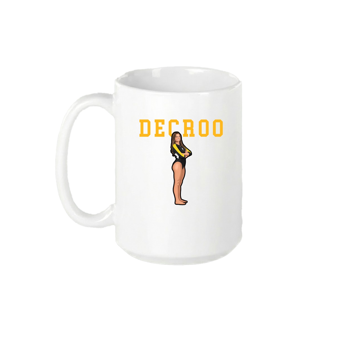 15oz Coffee Mug — Shirsey in White