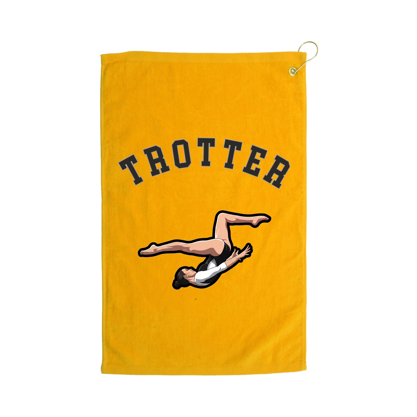 Golf Towel — Shirsey Arch in Gold