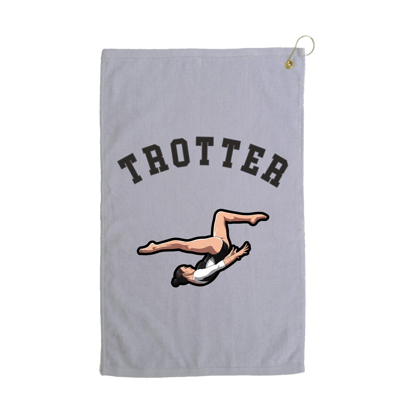 Golf Towel — Shirsey Arch in Grey