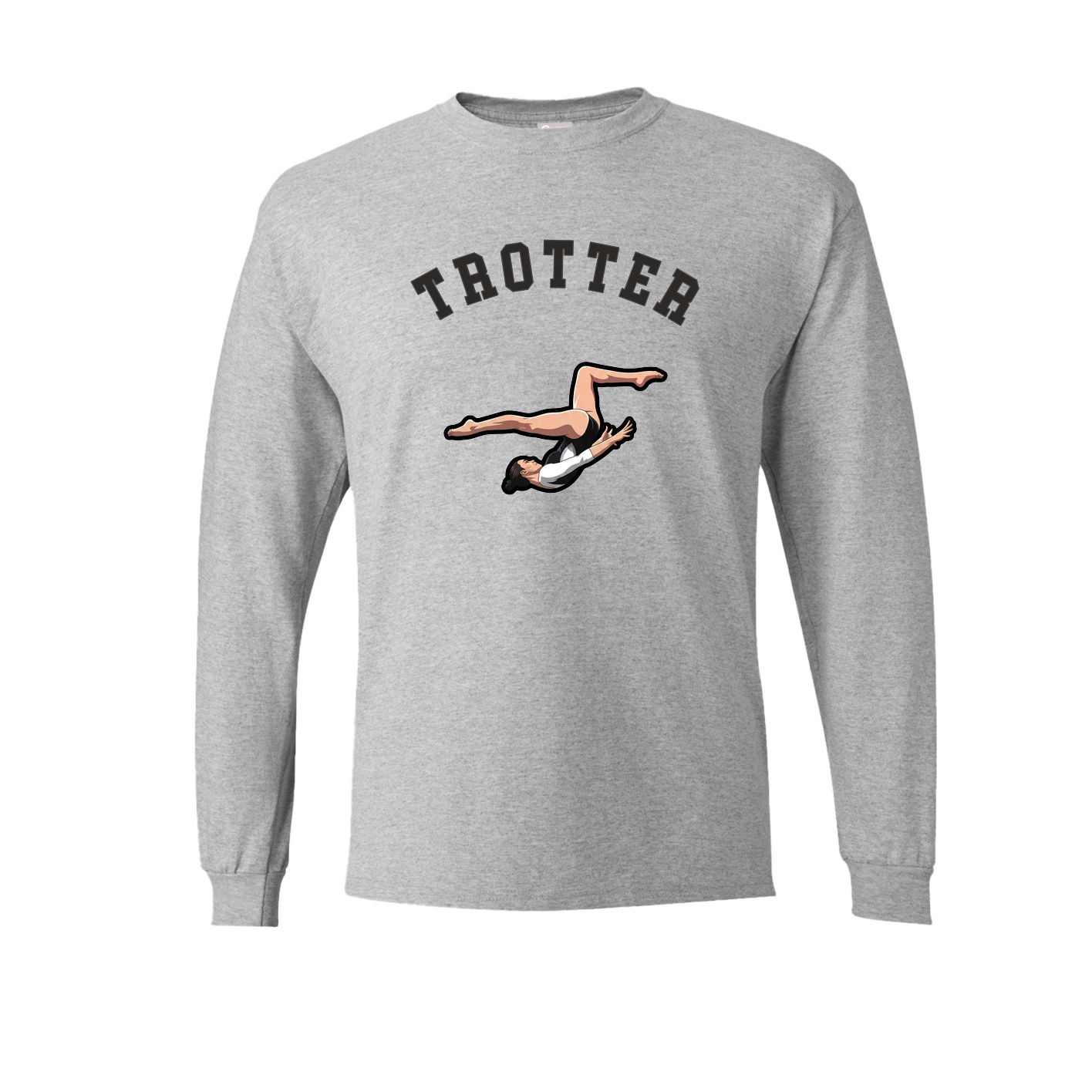Long Sleeve Tee — Shirsey Arch in Grey