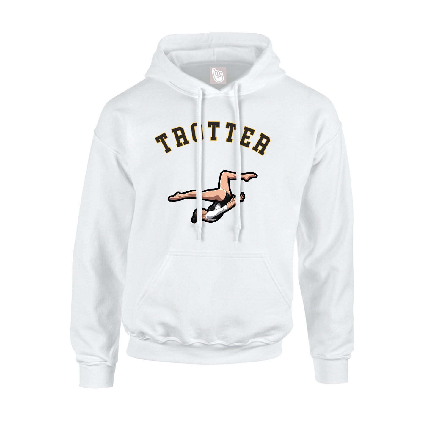 Hoodie — Shirsey Arch in White
