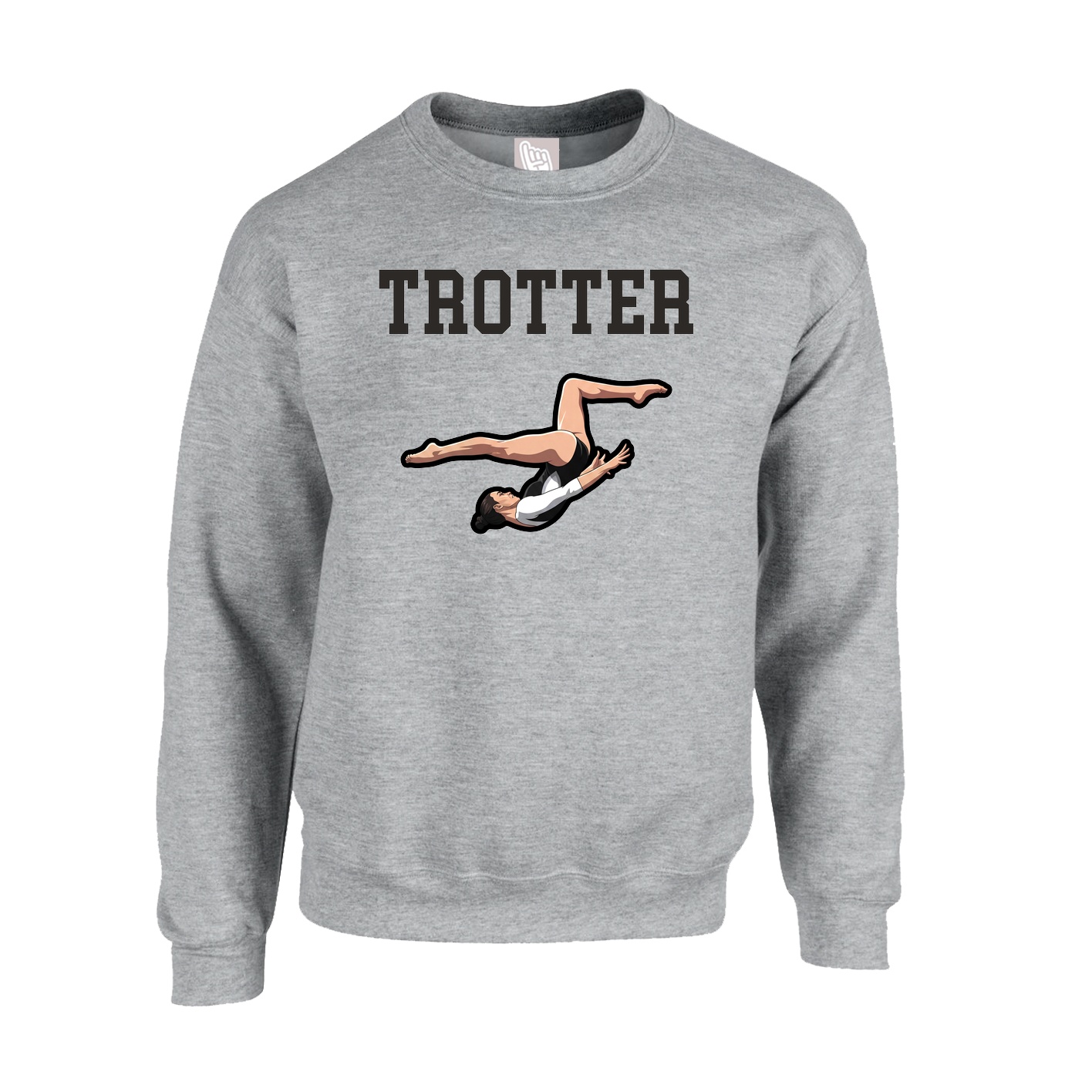 Fleece Crew — Shirsey in Grey
