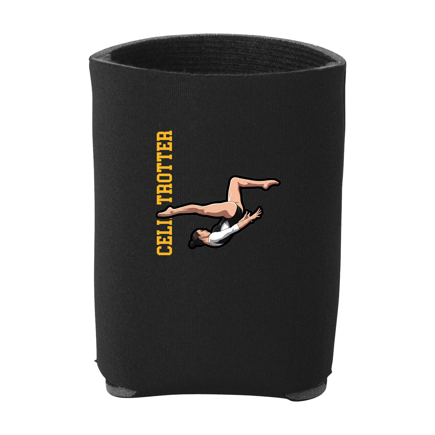 Can Holder — Name Vertical in Black