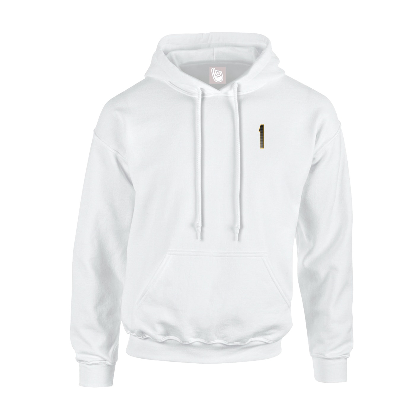 Youth Hoodie — Front Shirsy in White