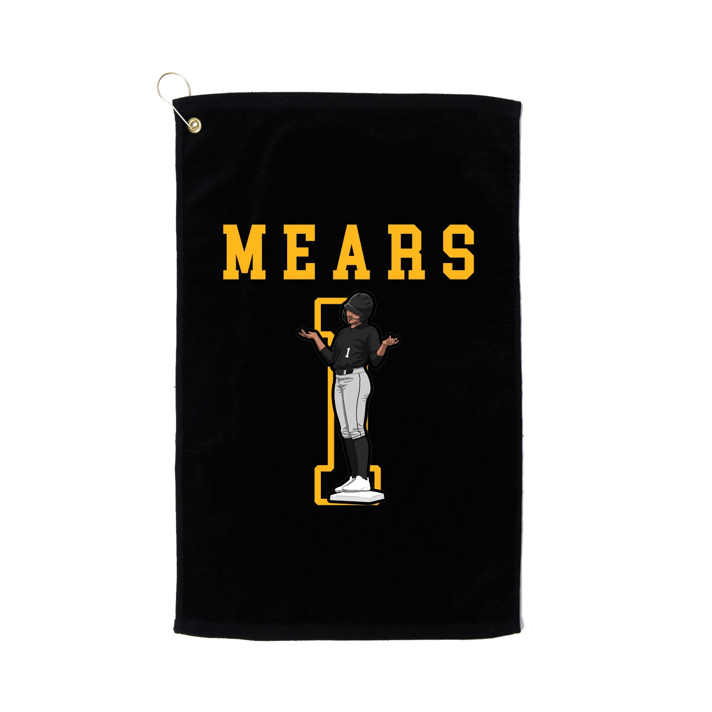 Golf Towel — Shirsey in Black