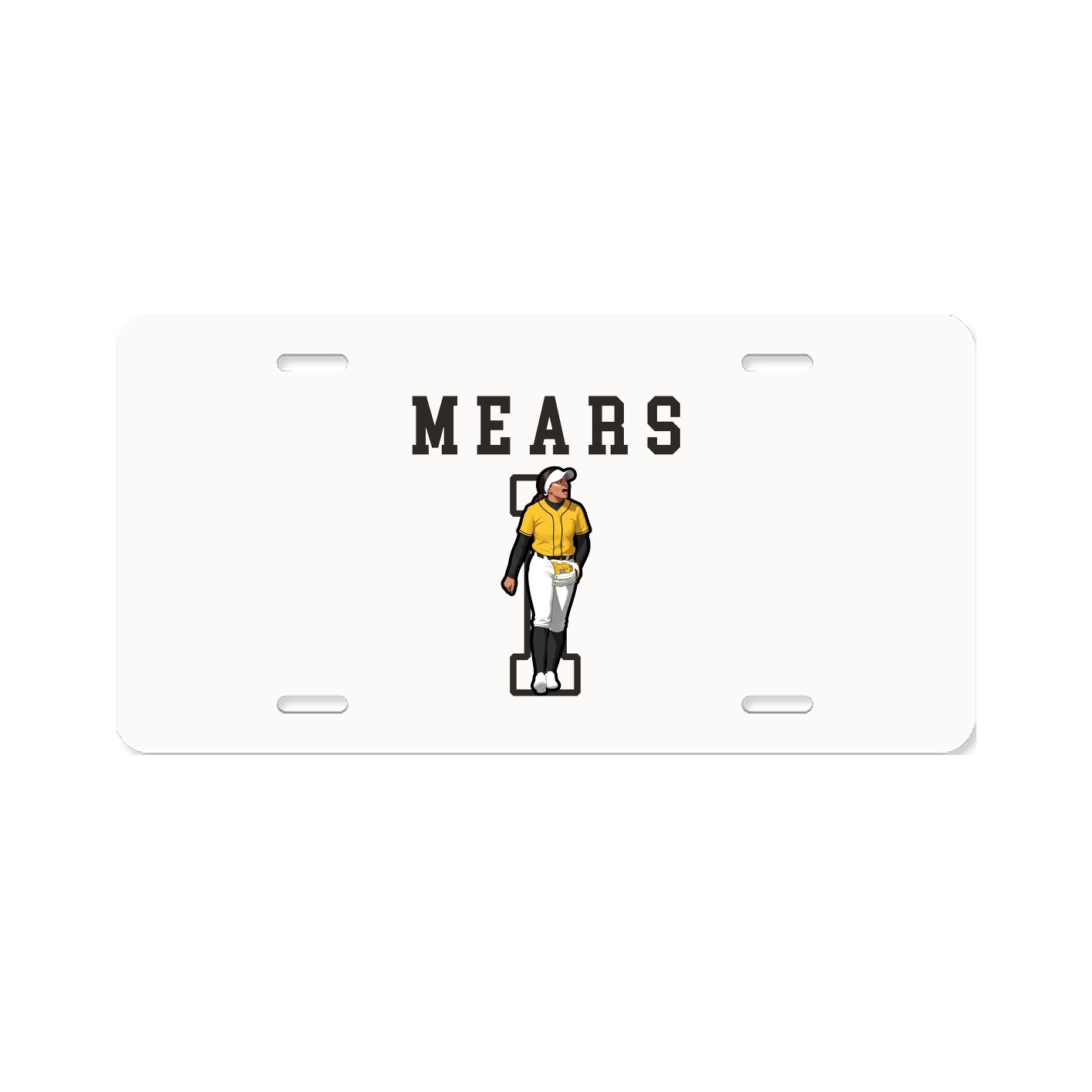 License Plate — Shirsey in Classic