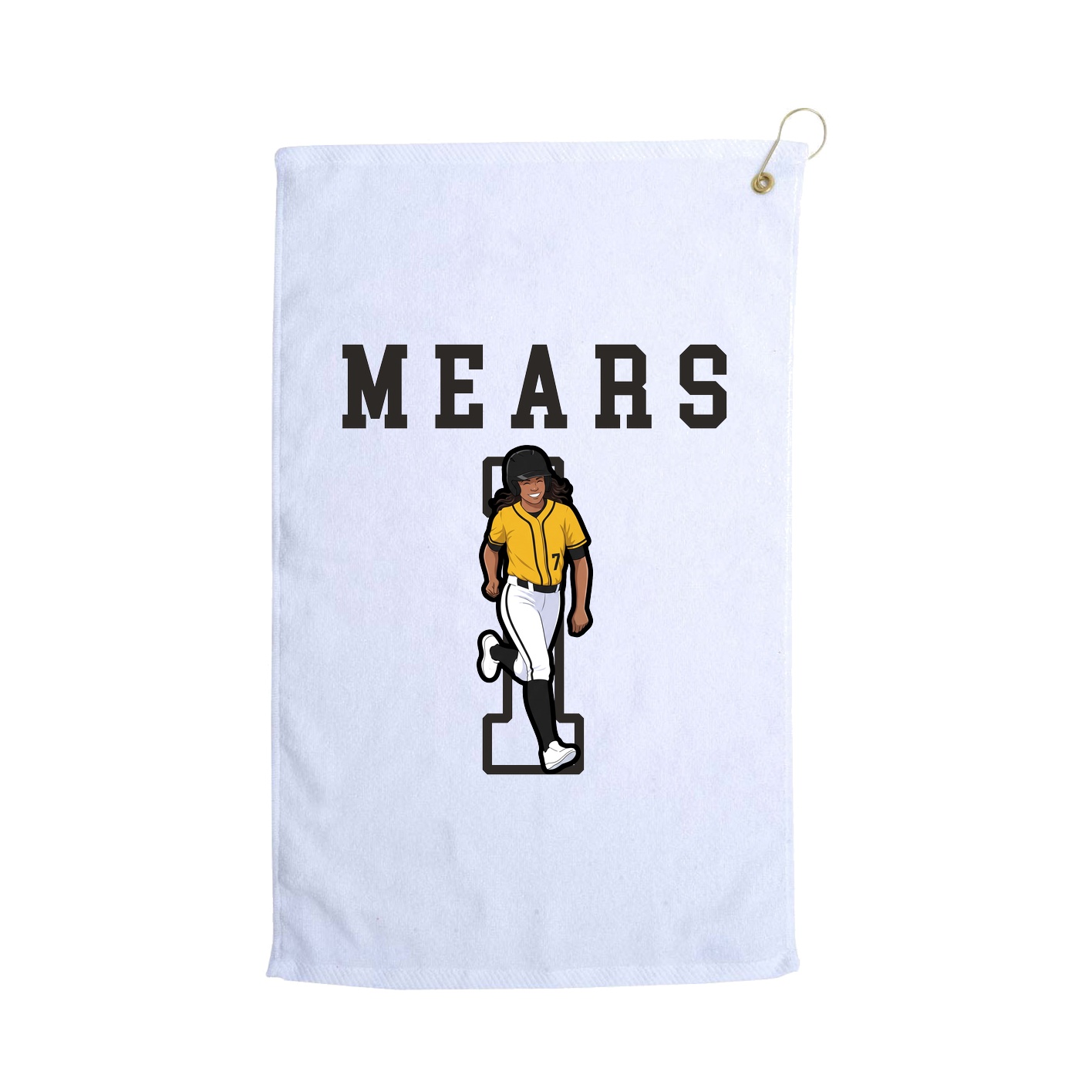 Golf Towel — Shirsey in White