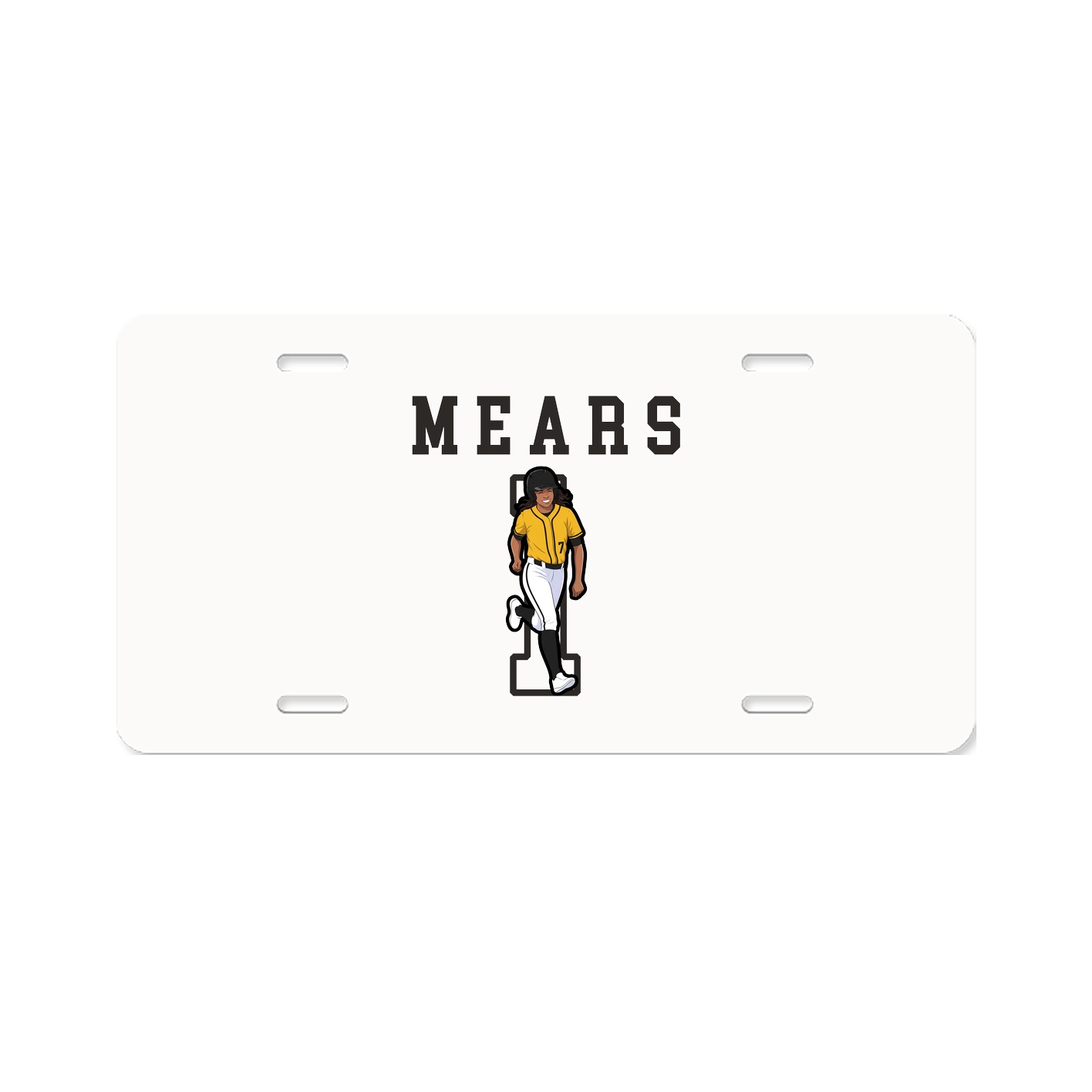 License Plate — Shirsey in Classic