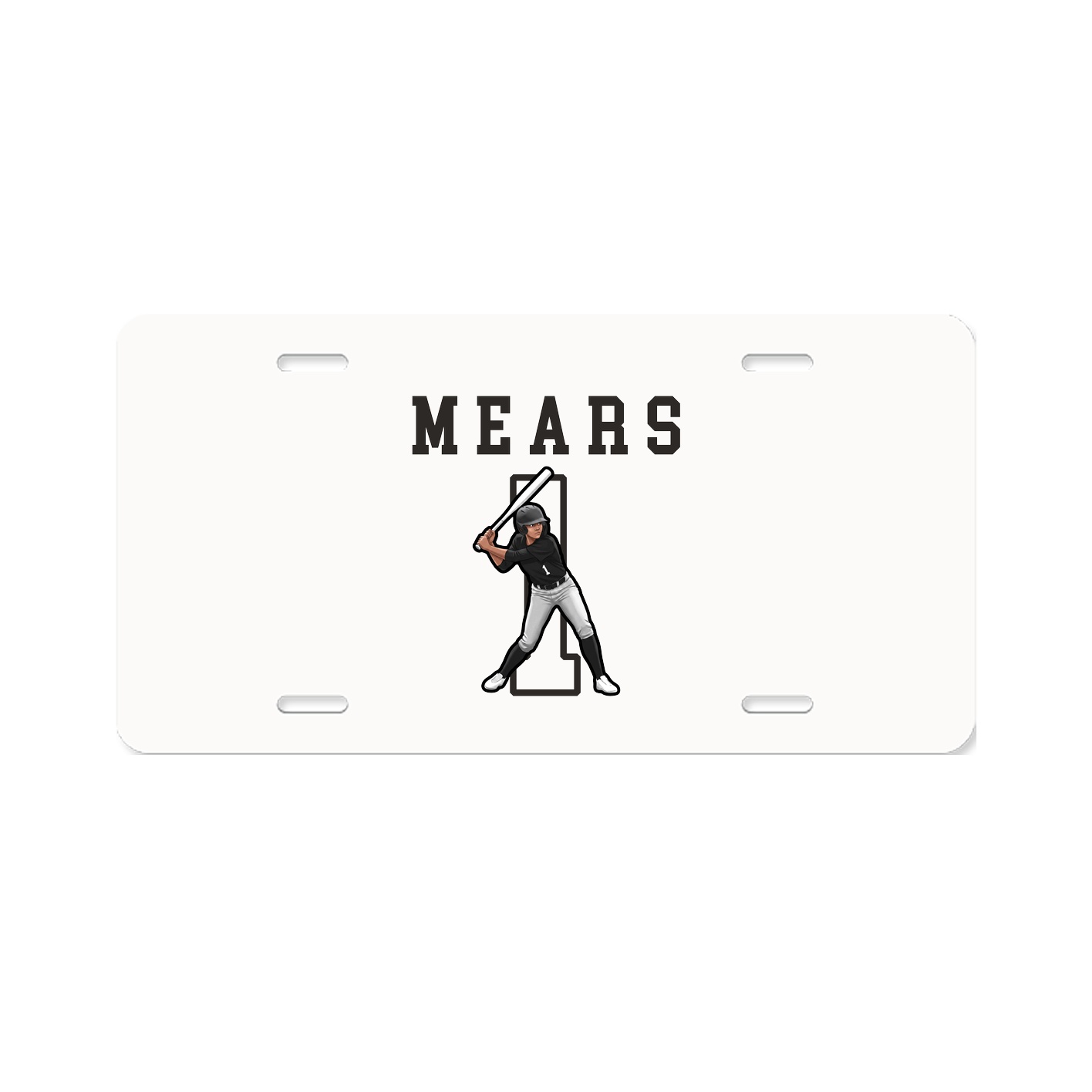 License Plate — Shirsey in Classic