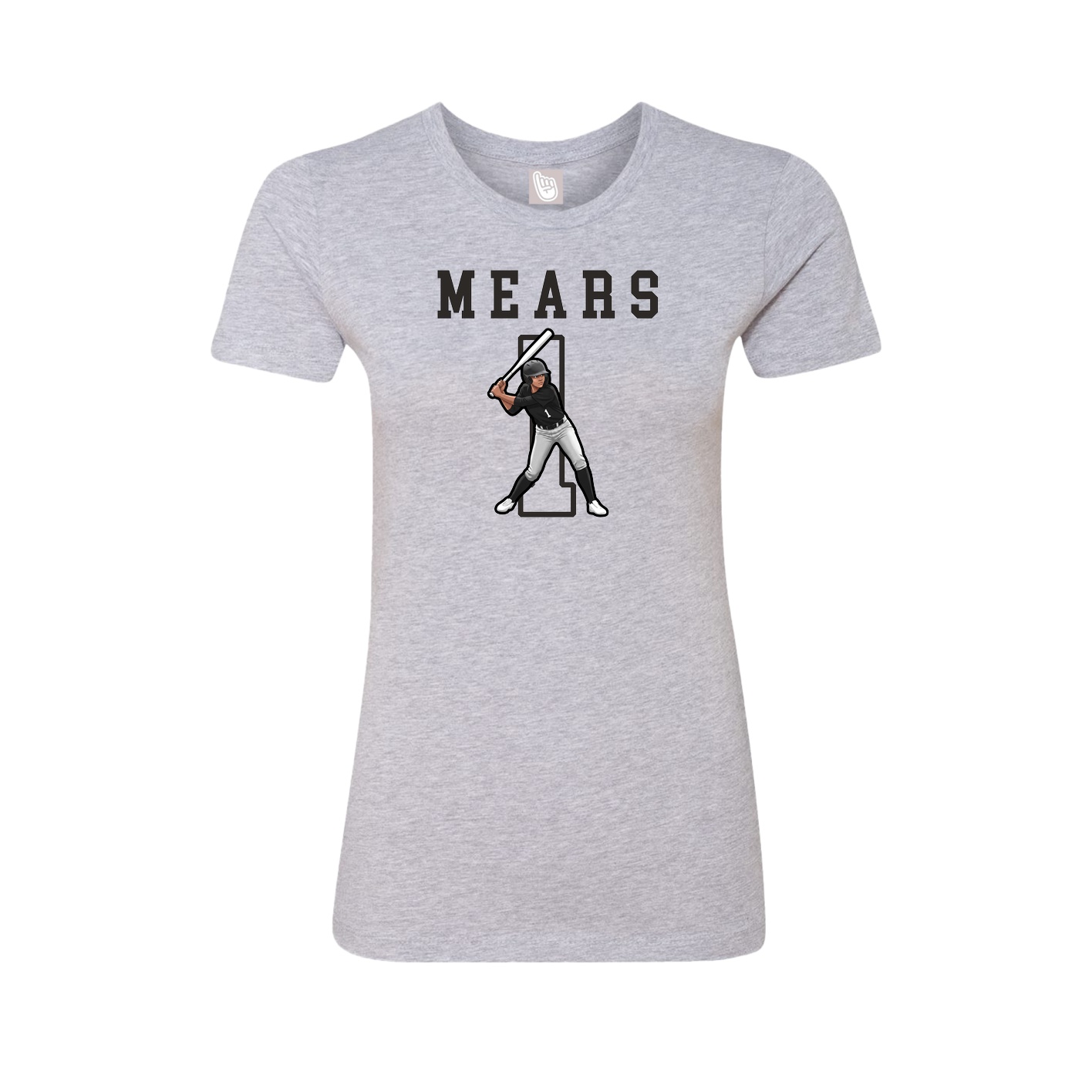 Fitted Women's Tee — Shirsey in Grey