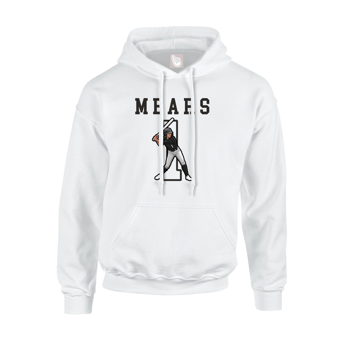 Hoodie — Shirsey in White