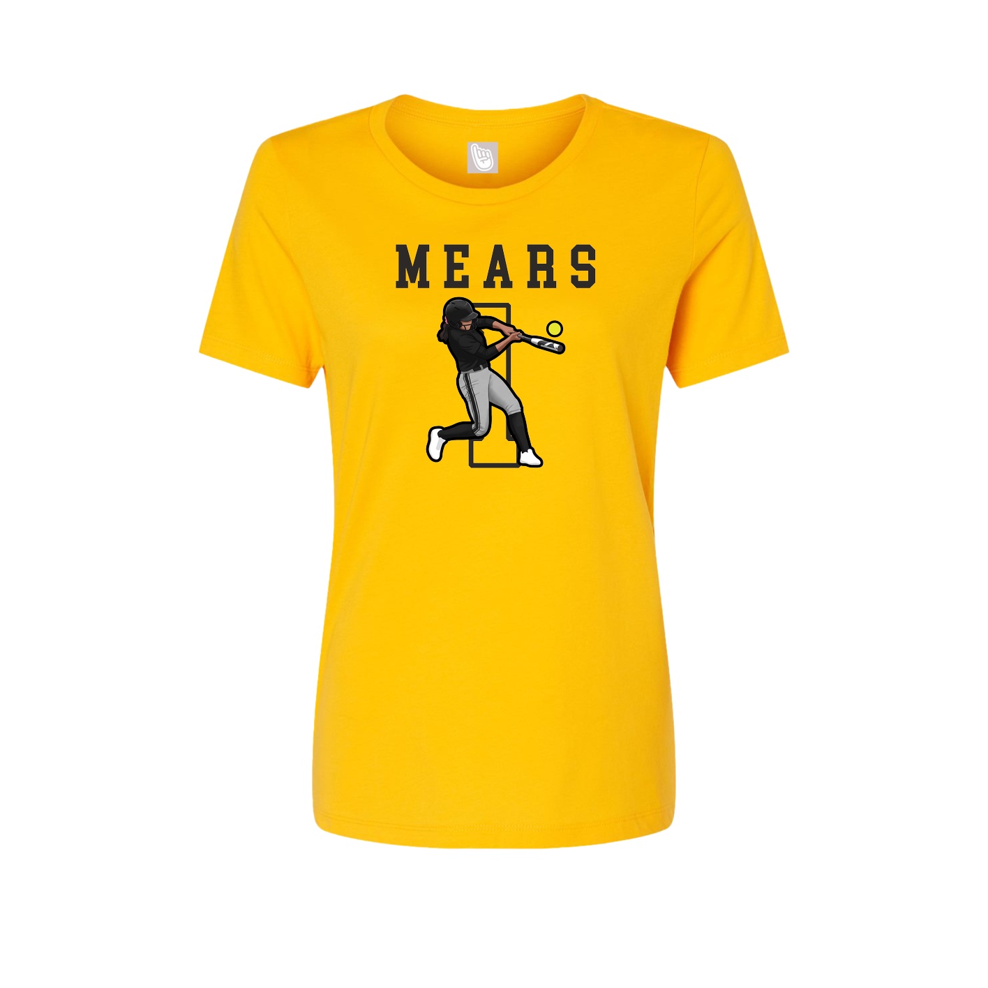 Fitted Women's Tee — Shirsey in Gold