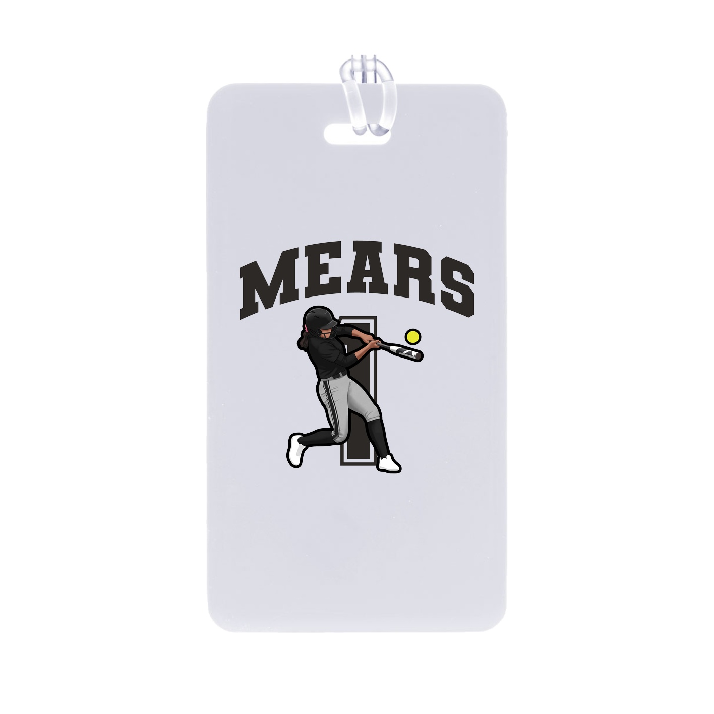 Bag Tag — Number in Classic
