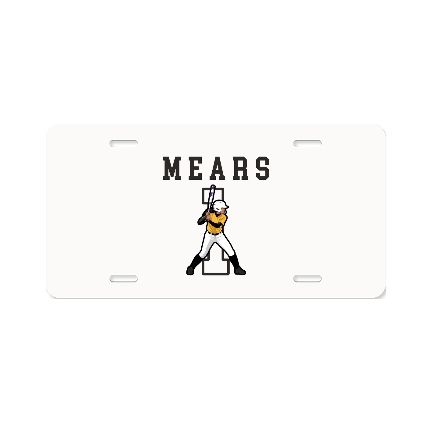 License Plate — Shirsey in Classic