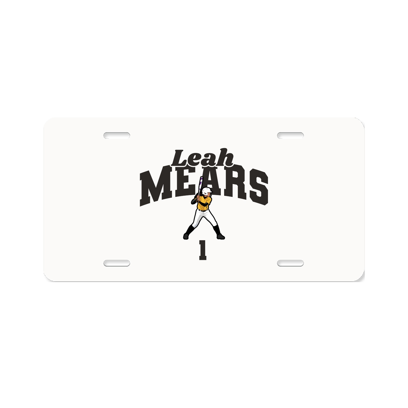 License Plate — Signature Arch in Classic