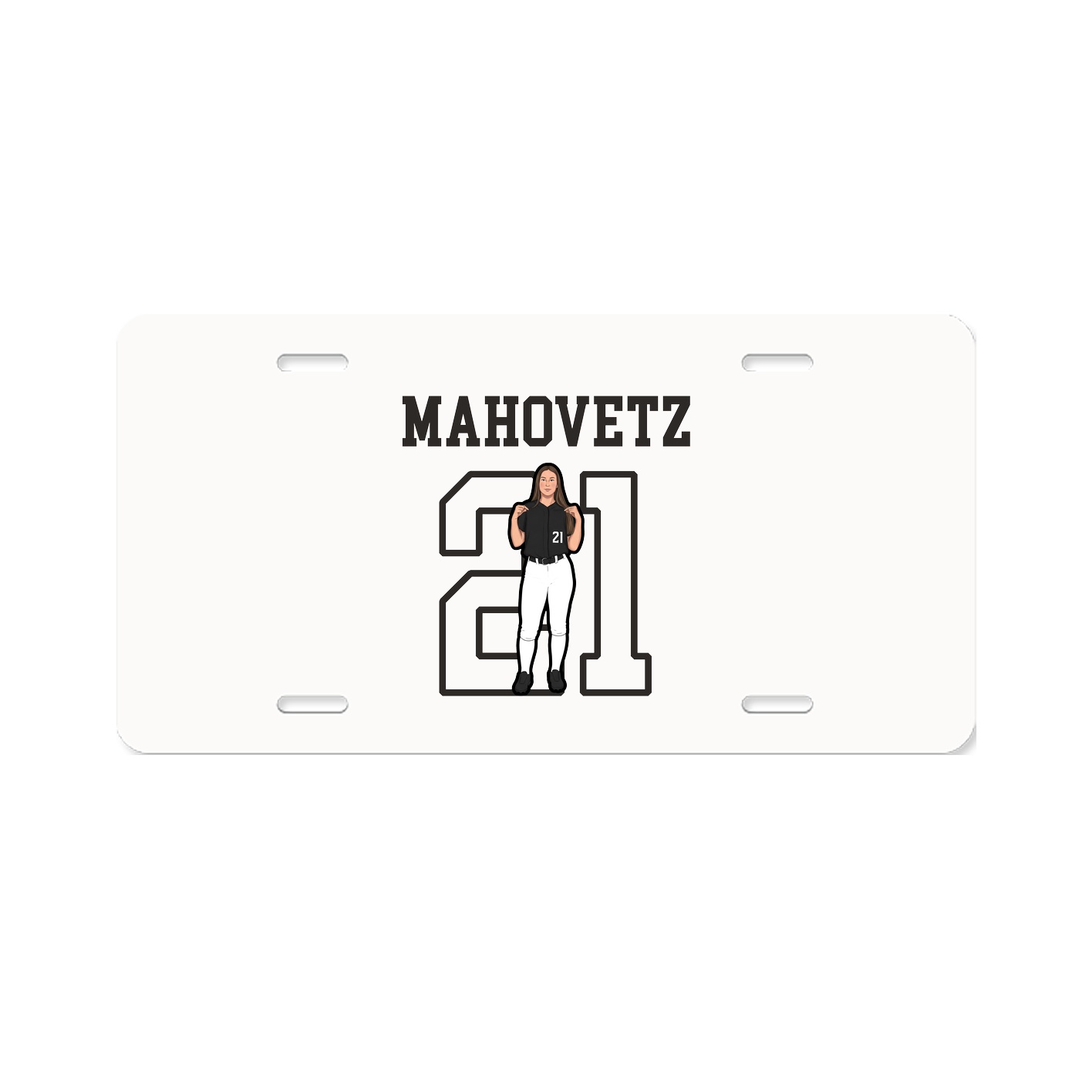License Plate — Shirsey in Classic