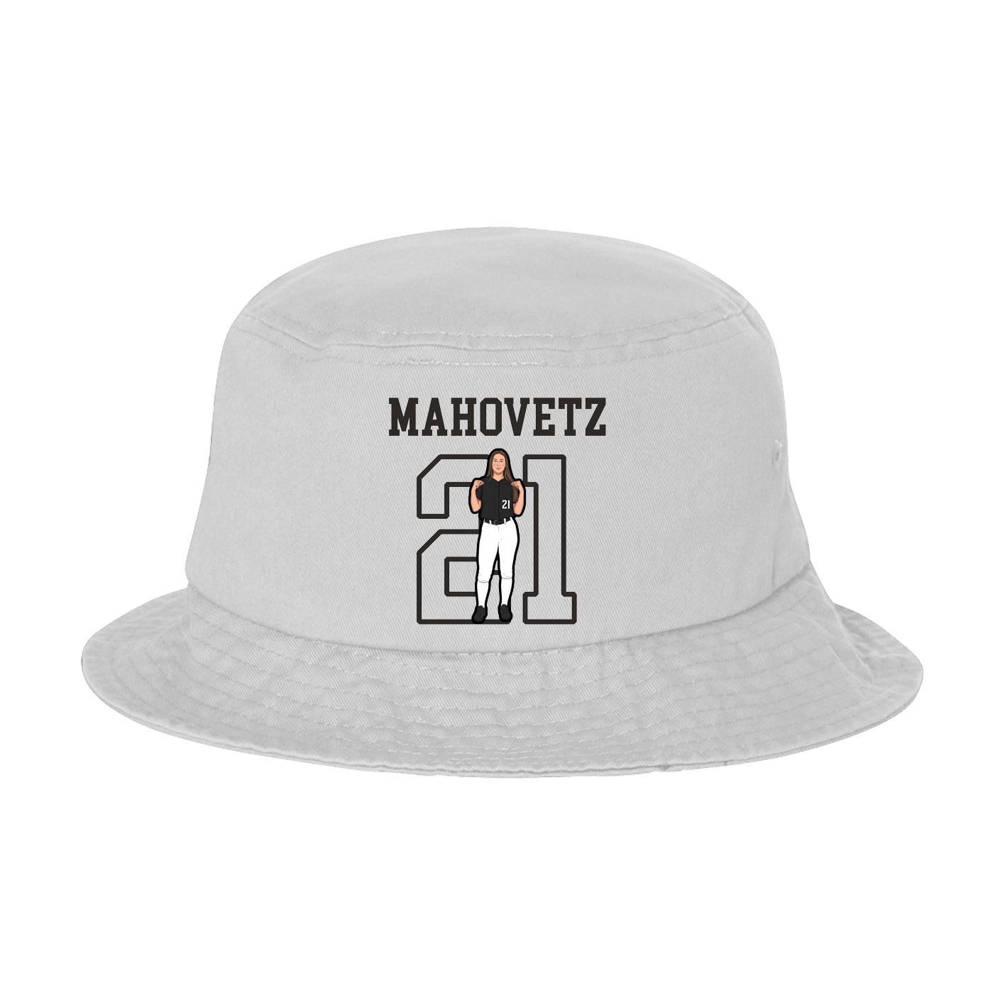 Bucket Cap — Shirsey in White