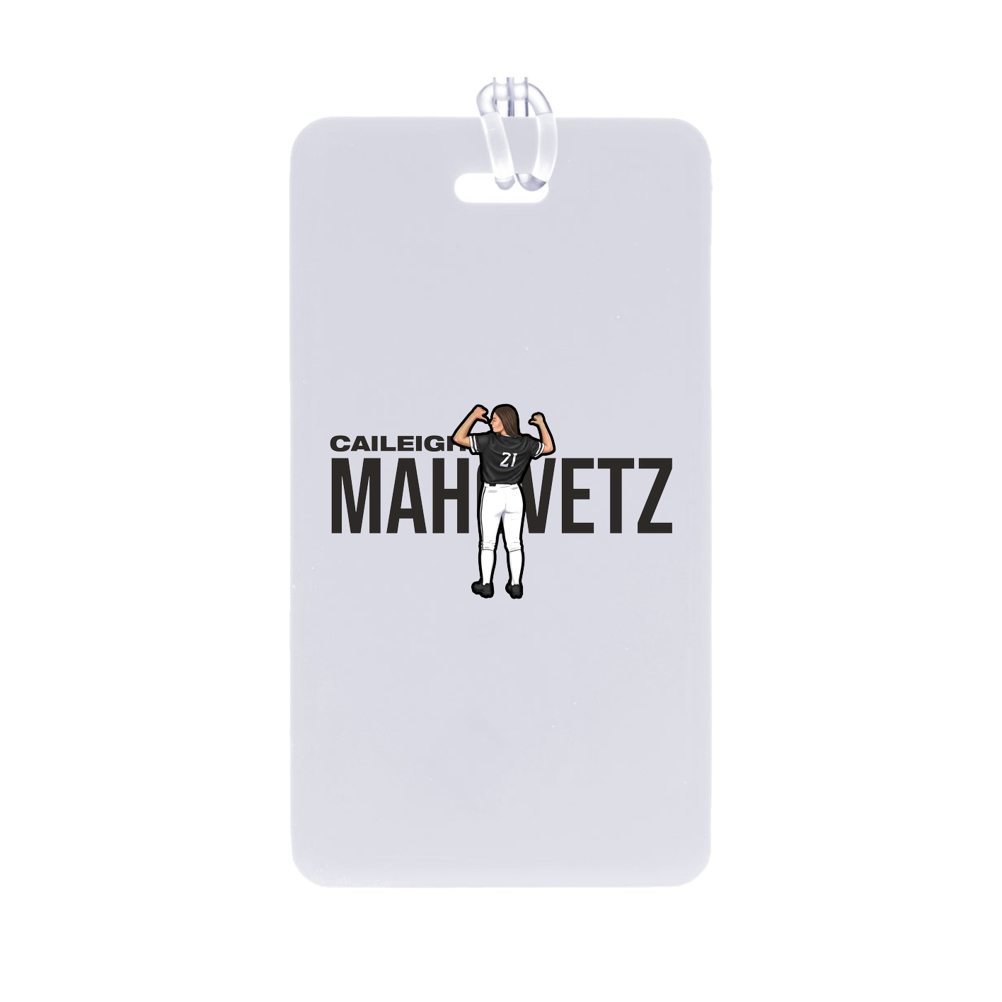 Bag Tag — Player Name in Classic