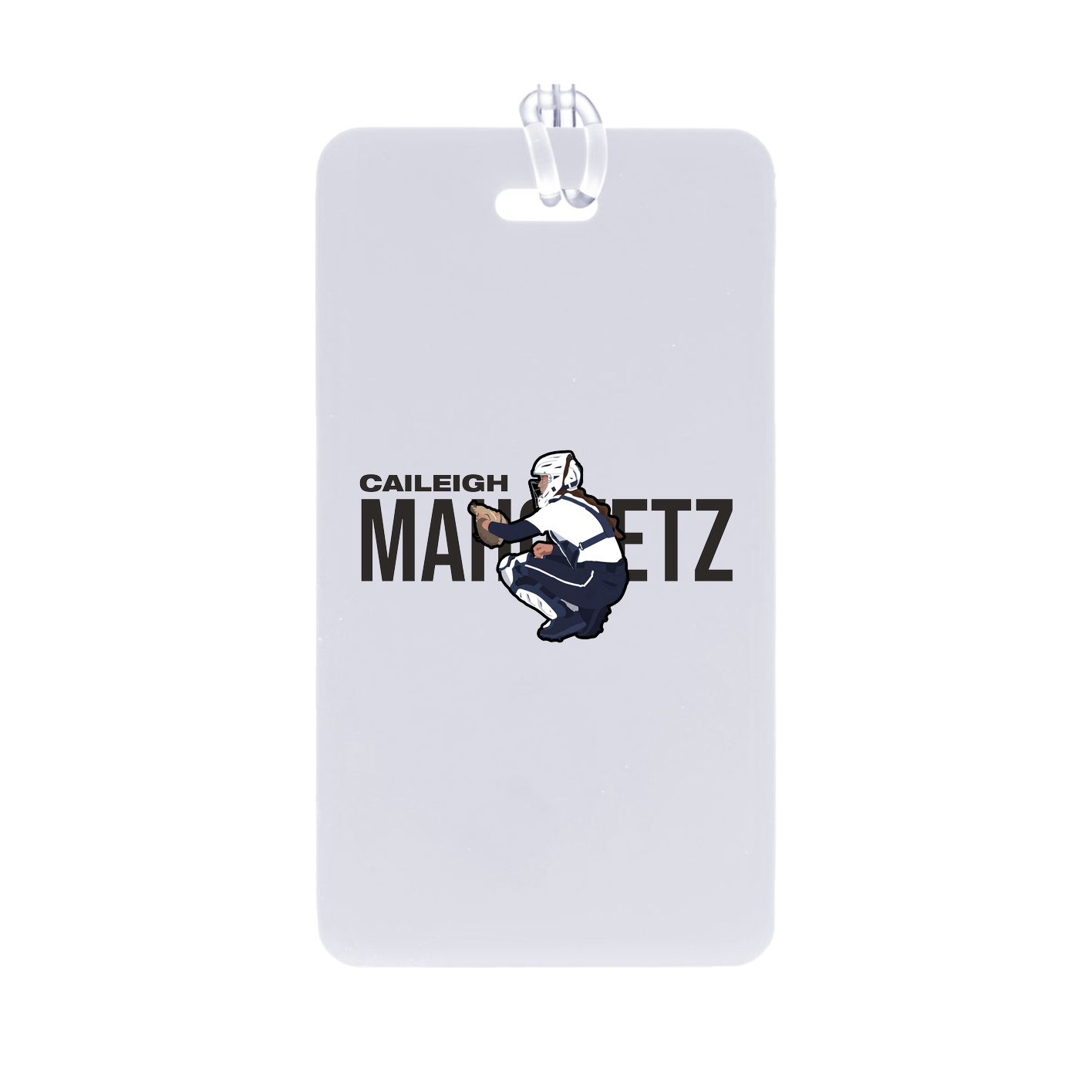 Bag Tag — Player Name in Classic