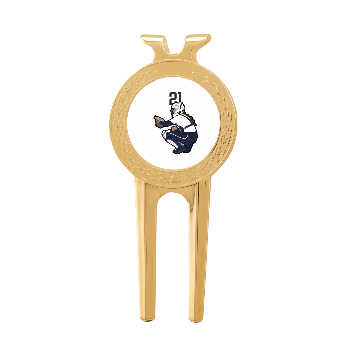 Divot Tool with Ball Marker — Number Top in Classic