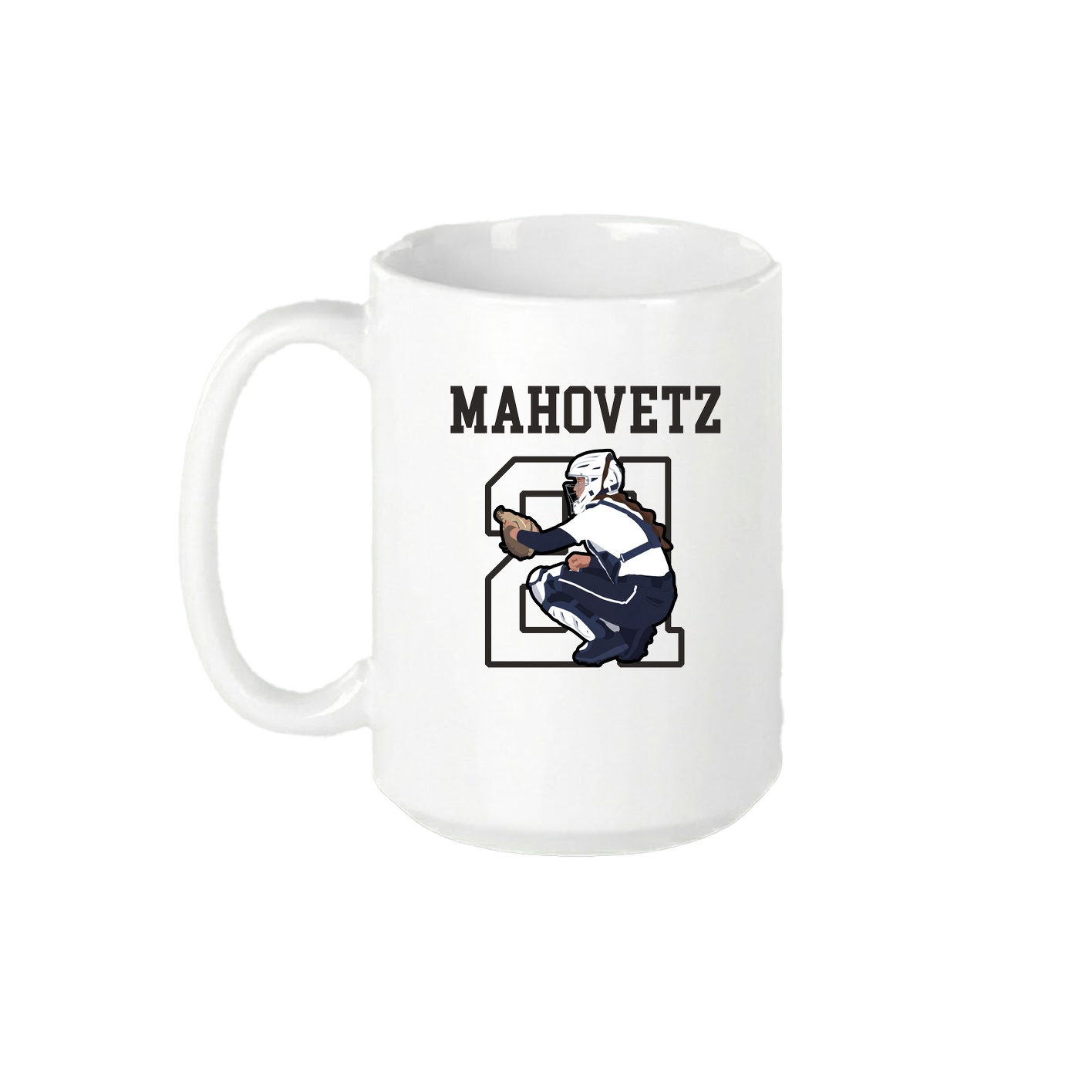 15oz Coffee Mug — Shirsey in White