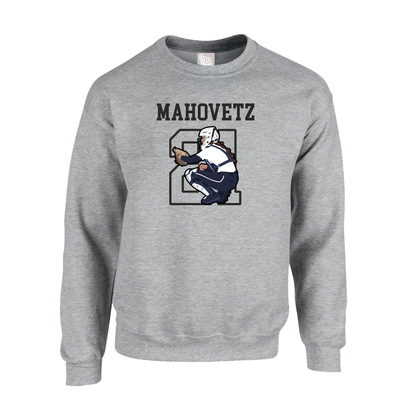 Fleece Crew — Shirsey in Grey