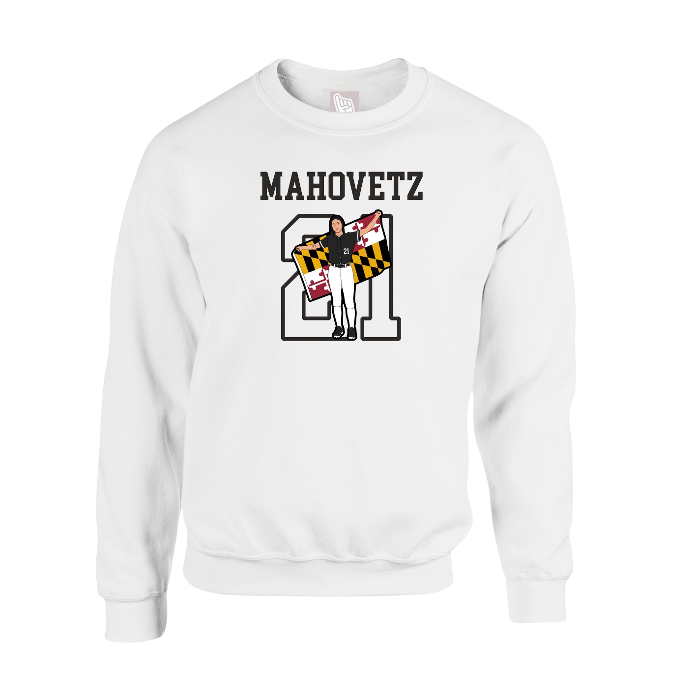 Fleece Crew — Shirsey in White
