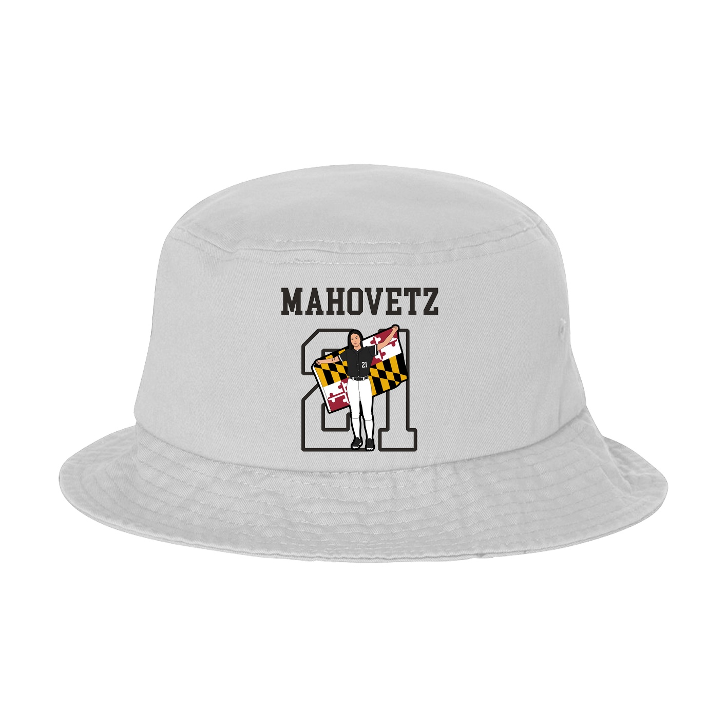 Bucket Cap — Shirsey in White