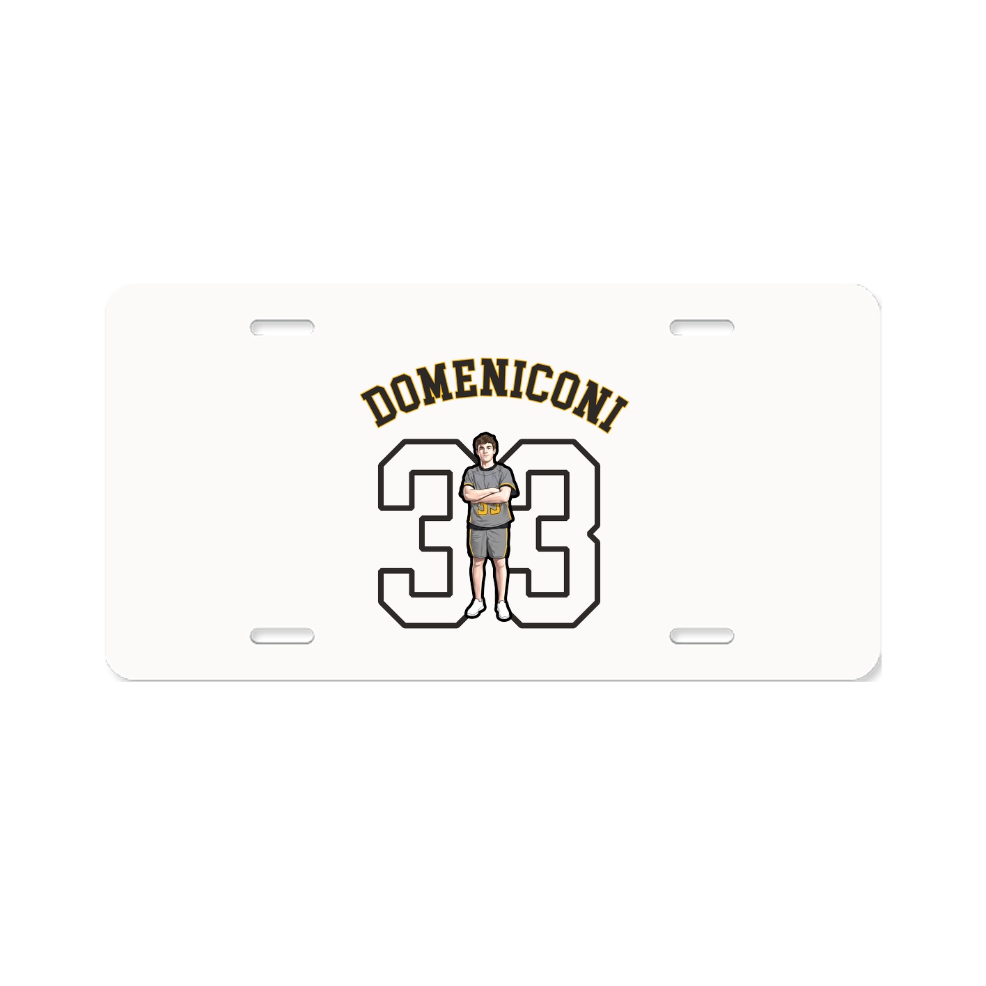 License Plate — Shirsey Arch in Classic