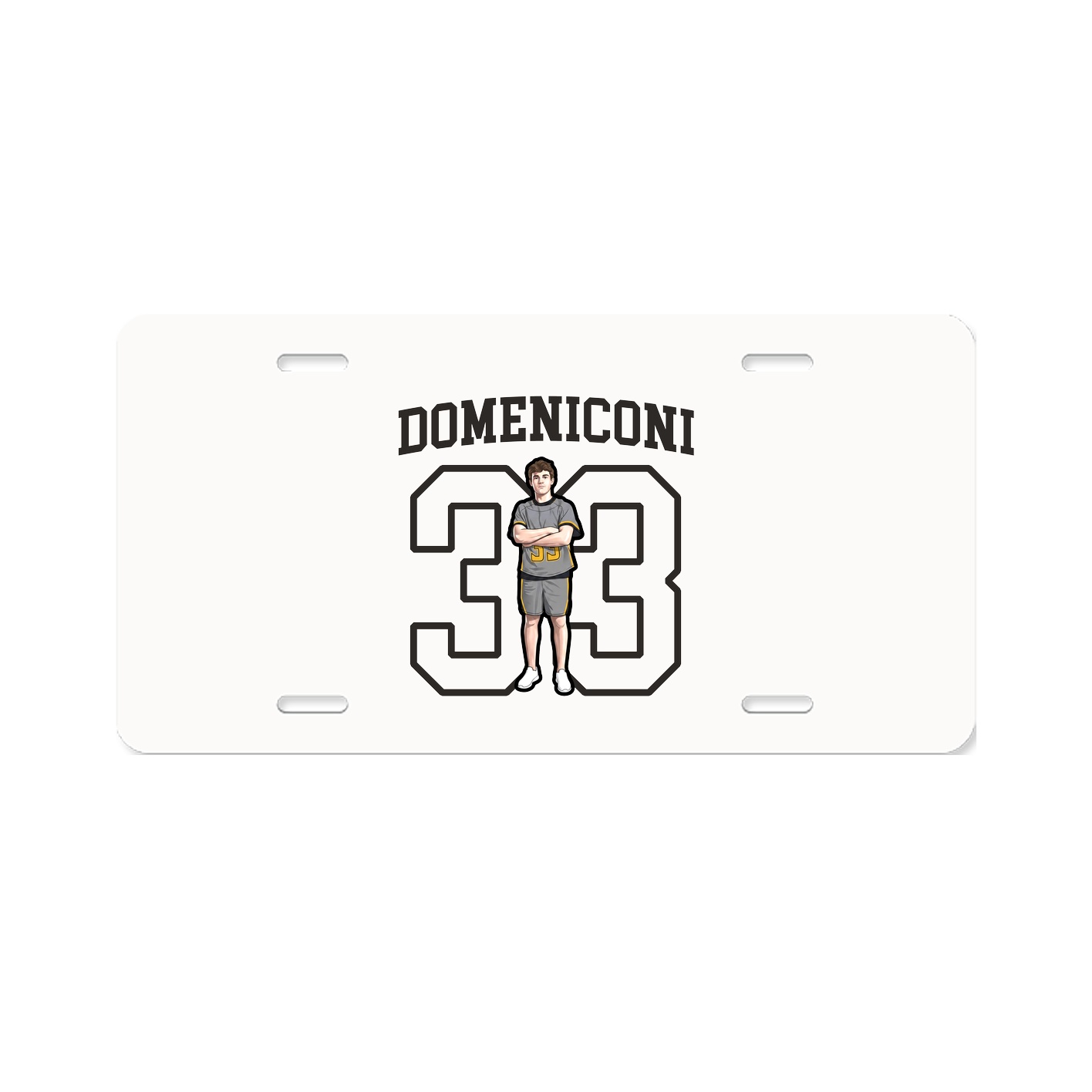 License Plate — Shirsey in Classic