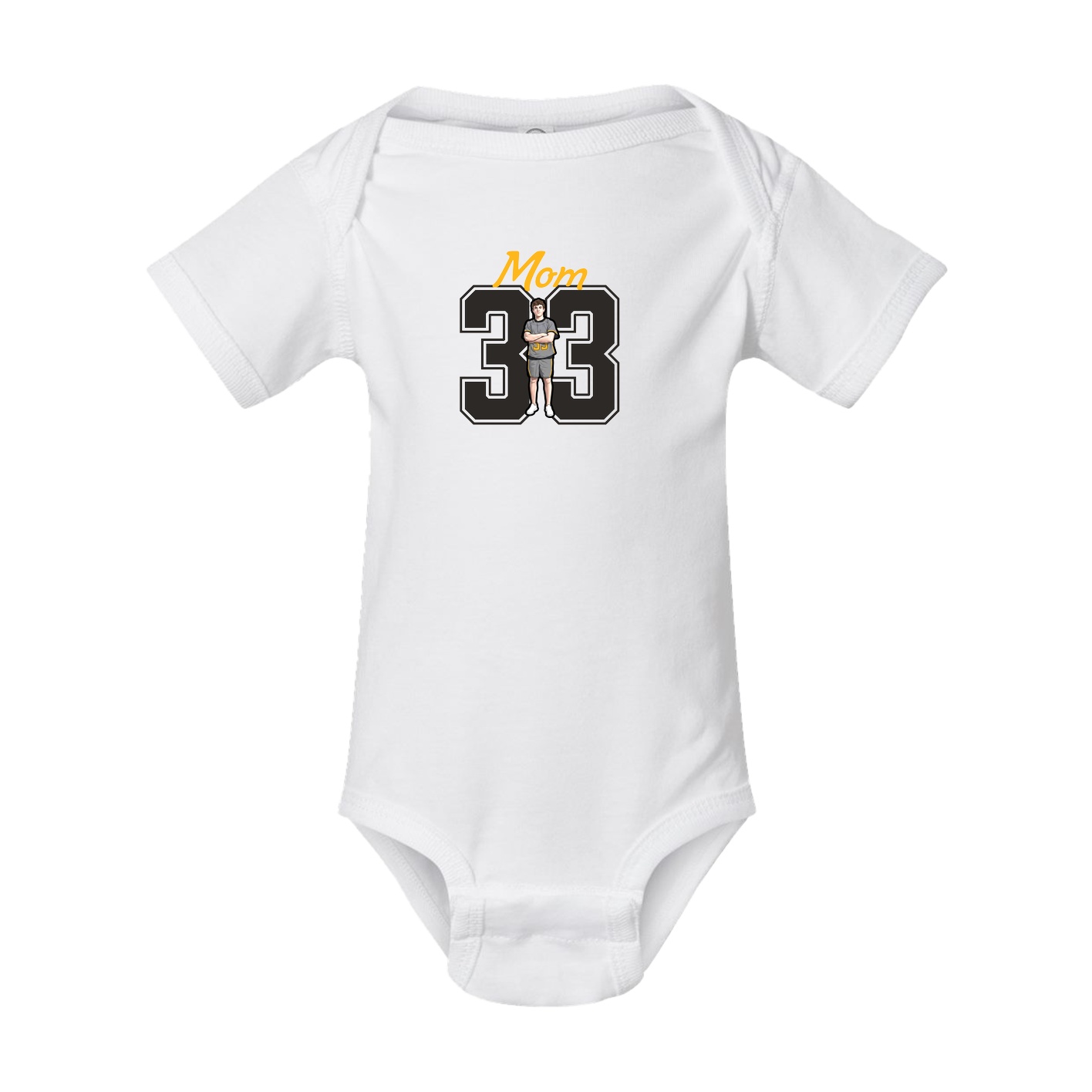 Baby Onesie — Mothers Day Shirsey in White