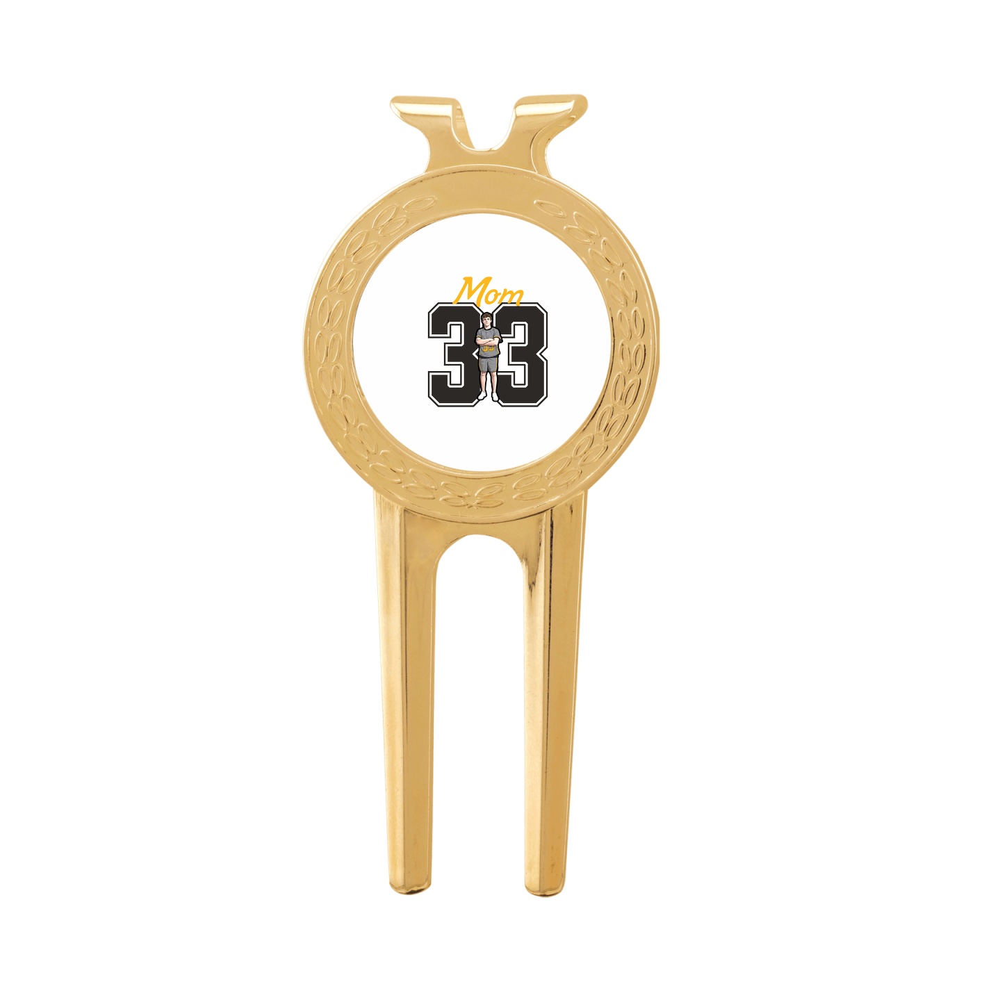 Divot Tool with Ball Marker — Mothers Day Shirsey in Classic