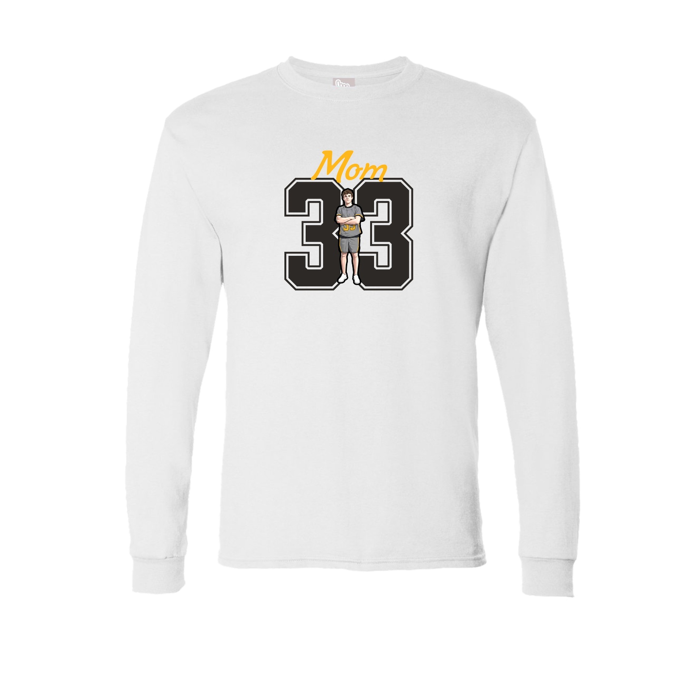 Long Sleeve Tee — Mothers Day Shirsey in White