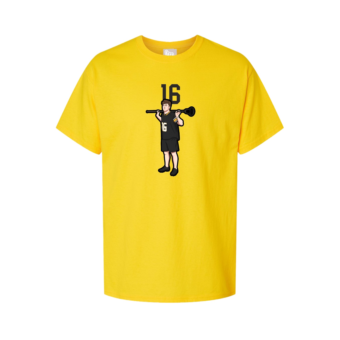 Tee — Number Top in Gold