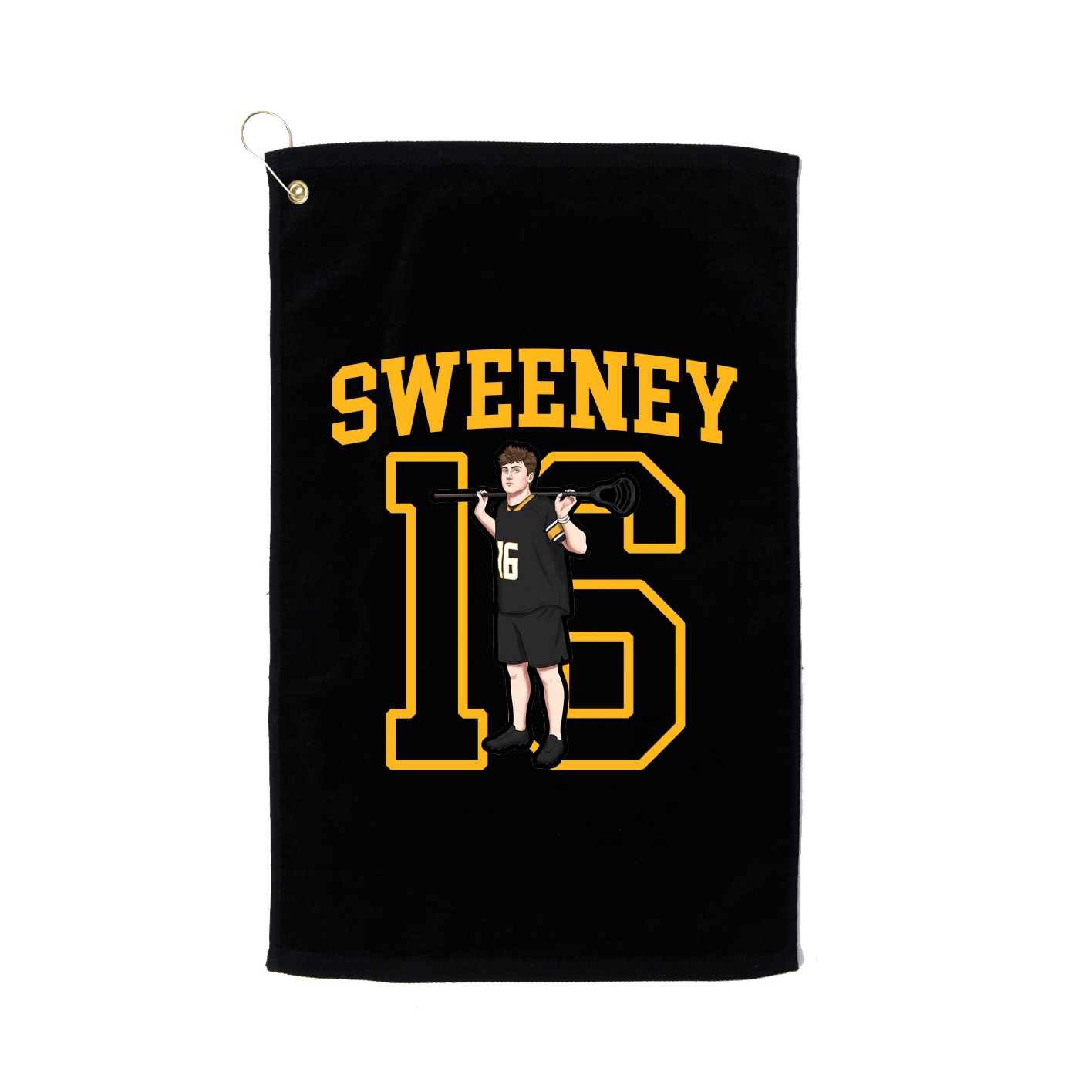 Golf Towel — Shirsey in Black
