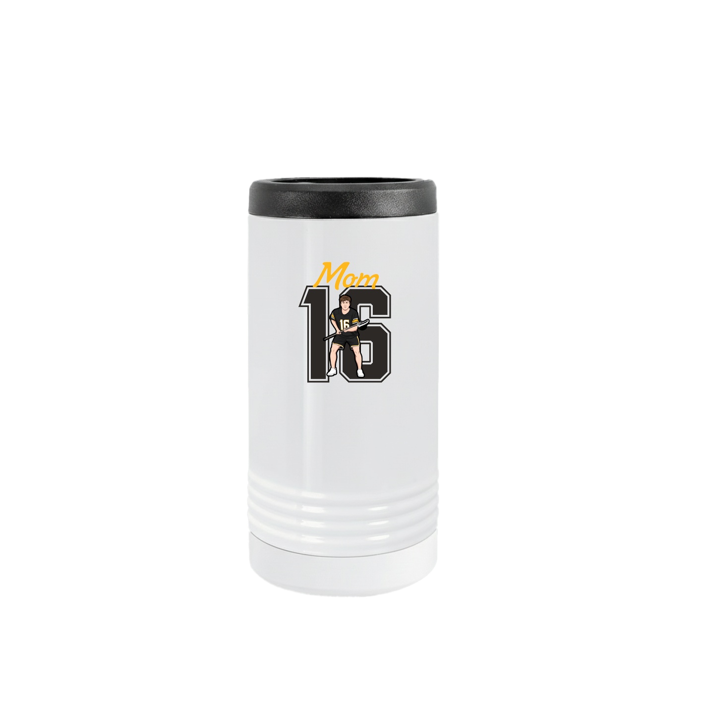 Slim Beverage Holder — Mothers Day Shirsey in White