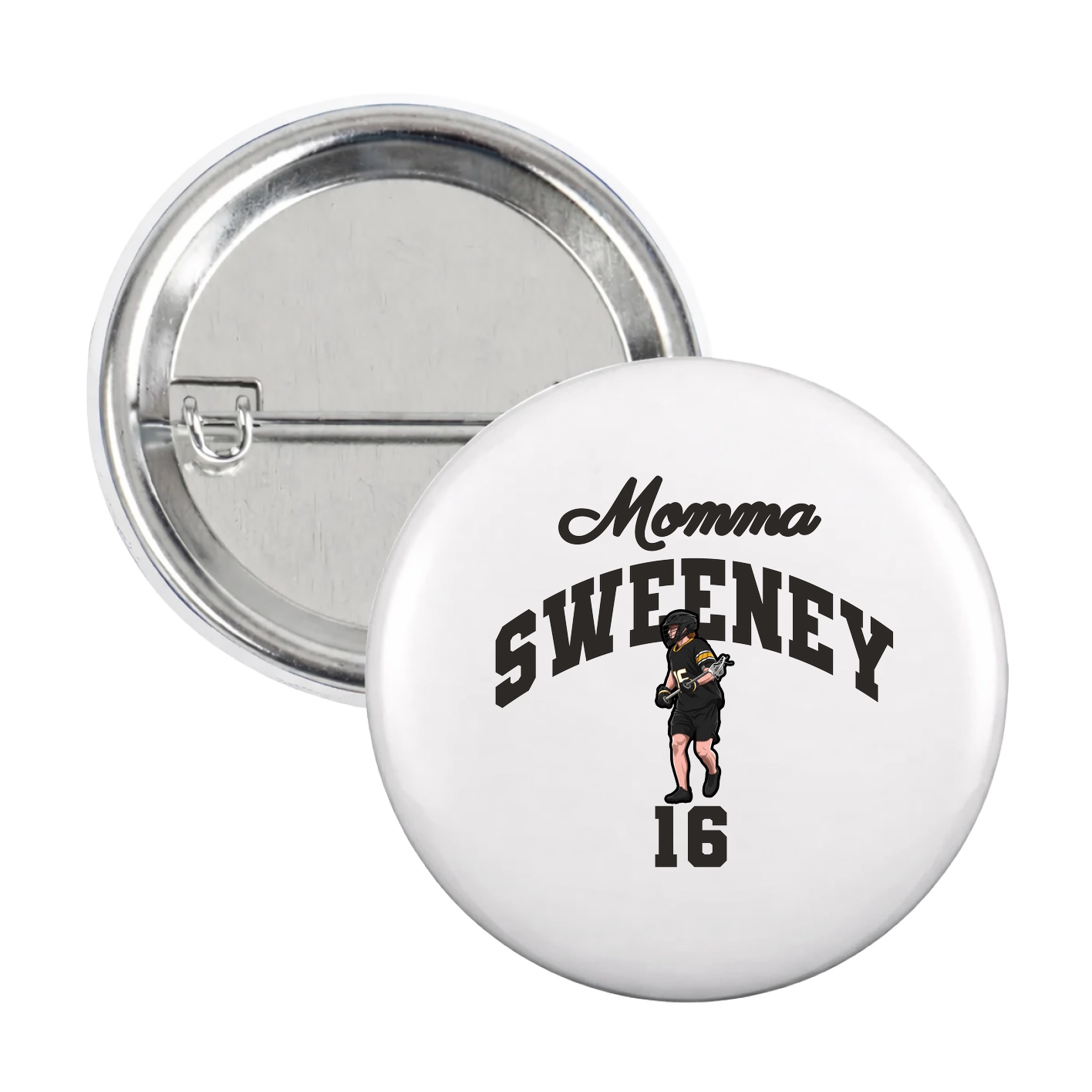 Game Day Button — Mothers Day Arch in White