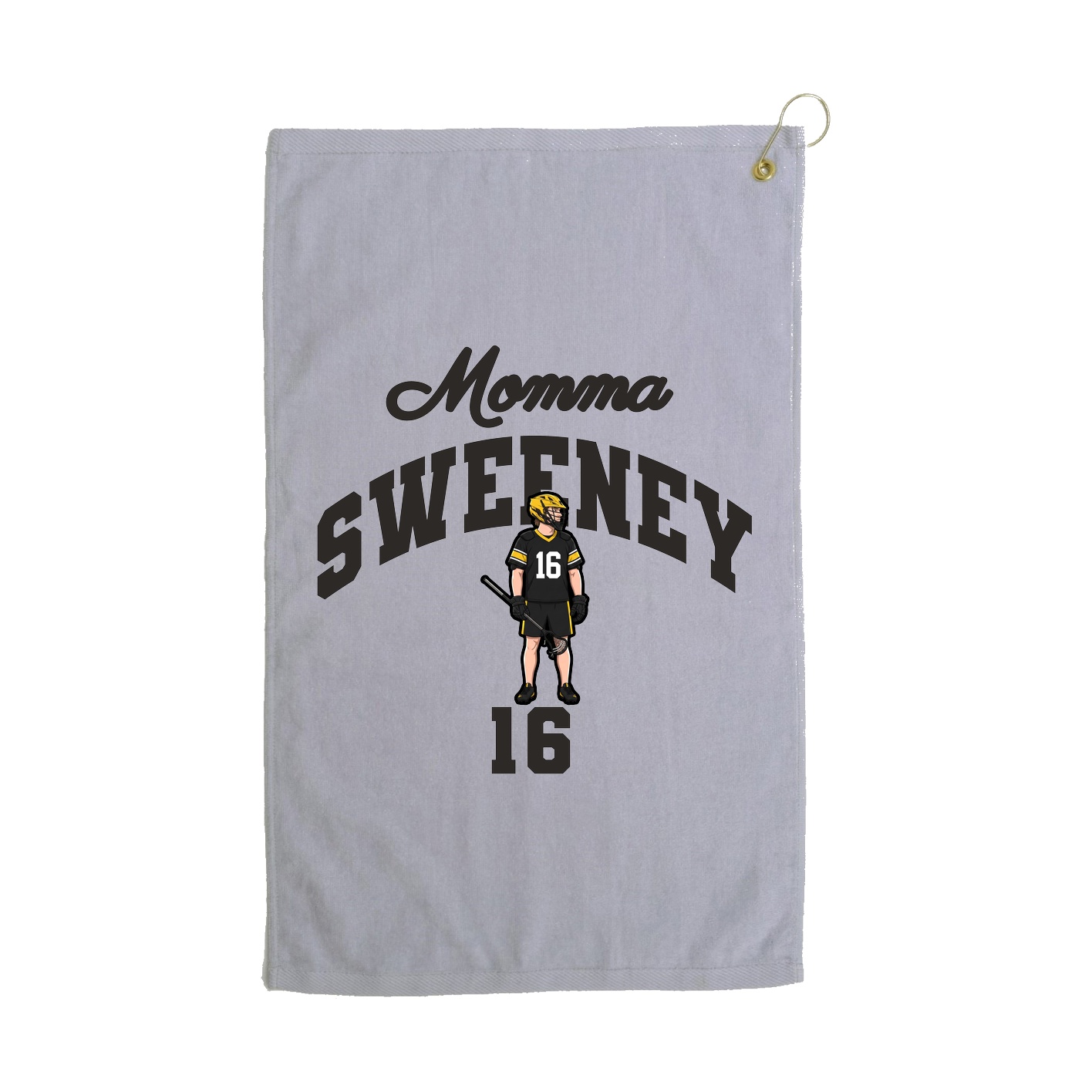 Golf Towel — Mothers Day Arch in Grey