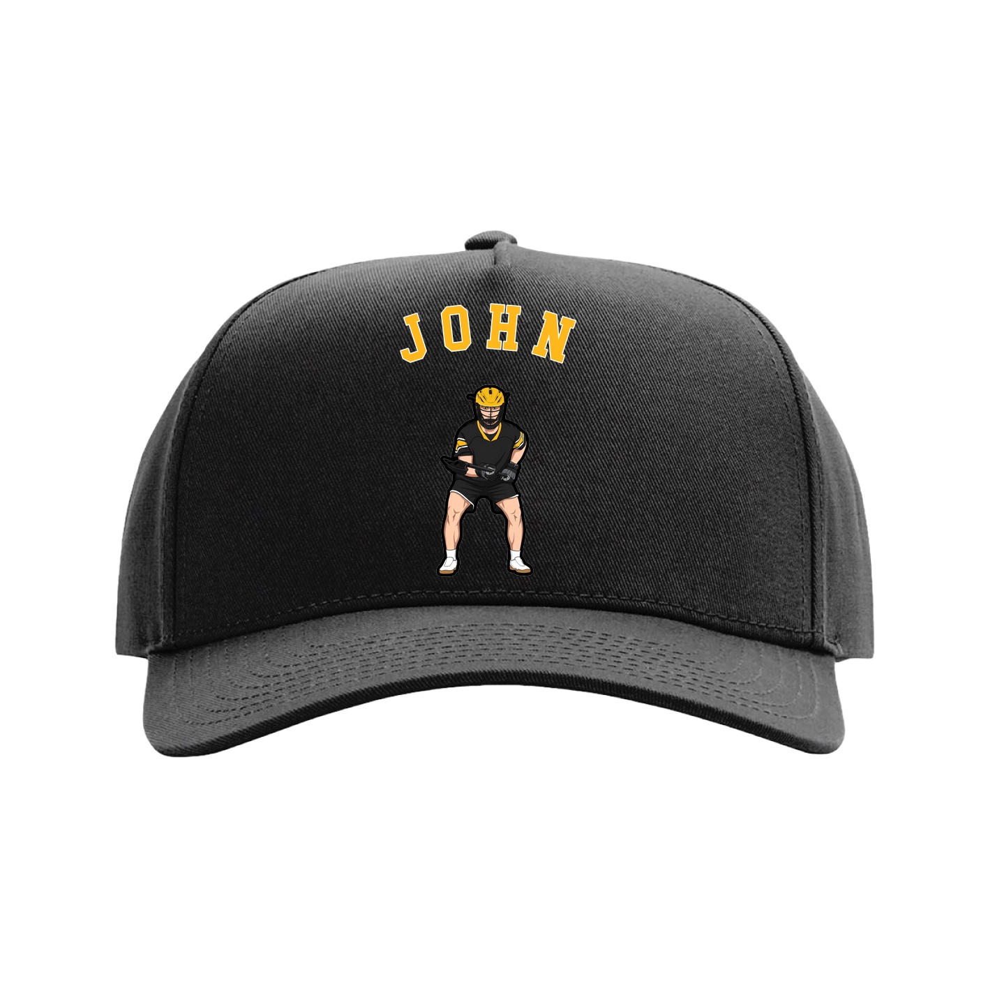 Full Fabric Five-Panel Champ Cap