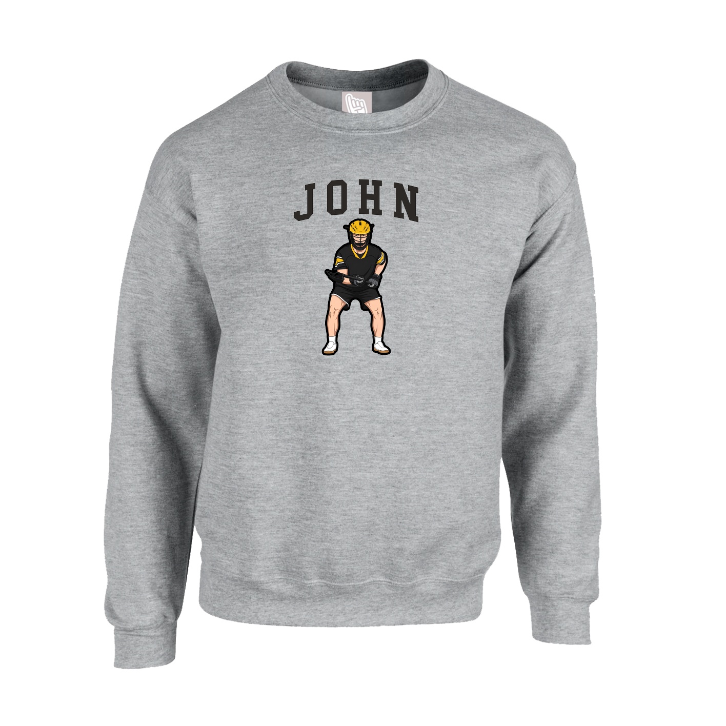 Fleece Crew — Shirsey in Grey
