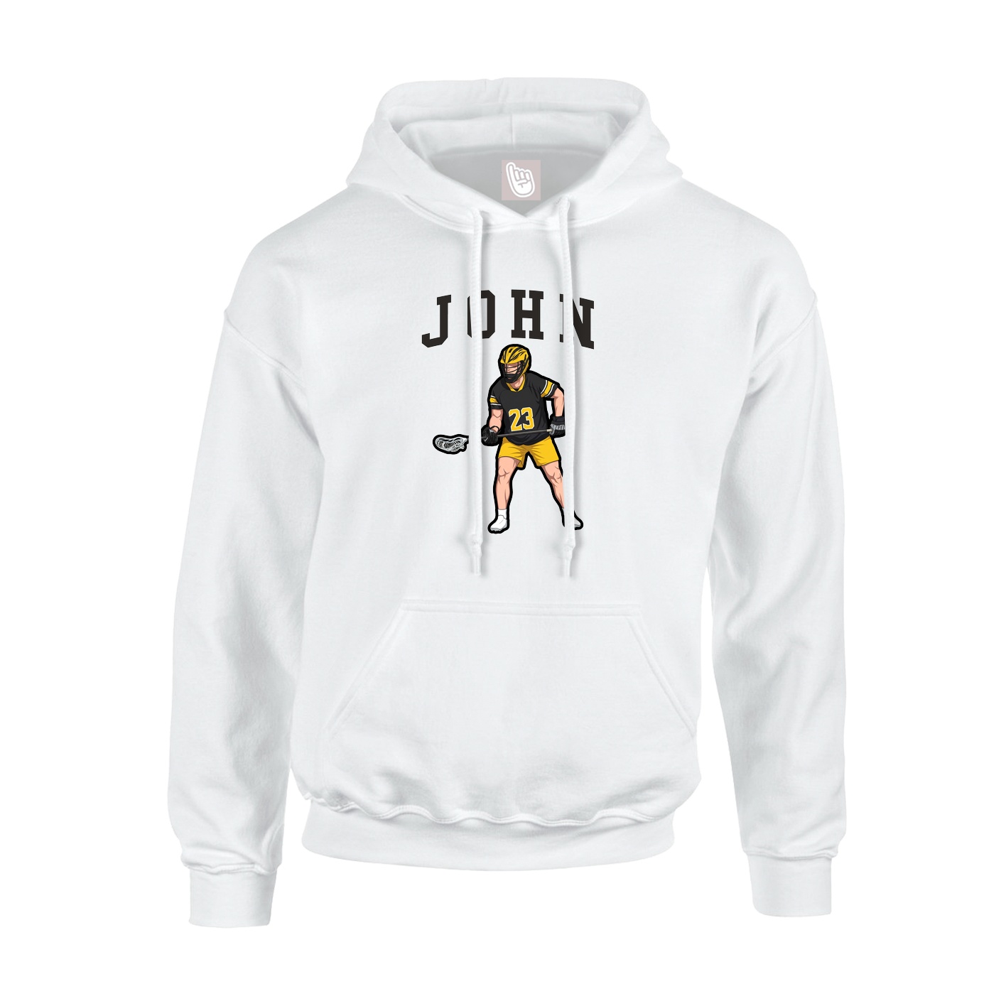 Youth Hoodie — Shirsey in White