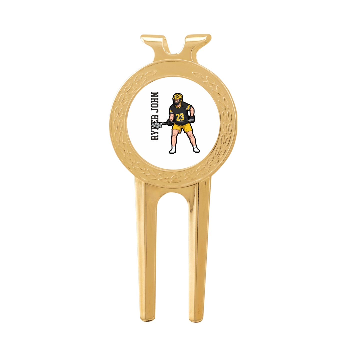 Divot Tool with Ball Marker — Name Vertical in Classic