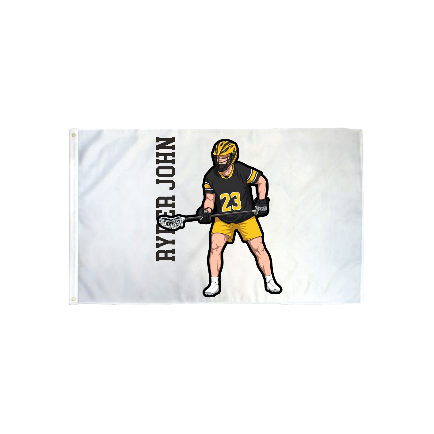 3x5 Flag — Name Vertical in Classic